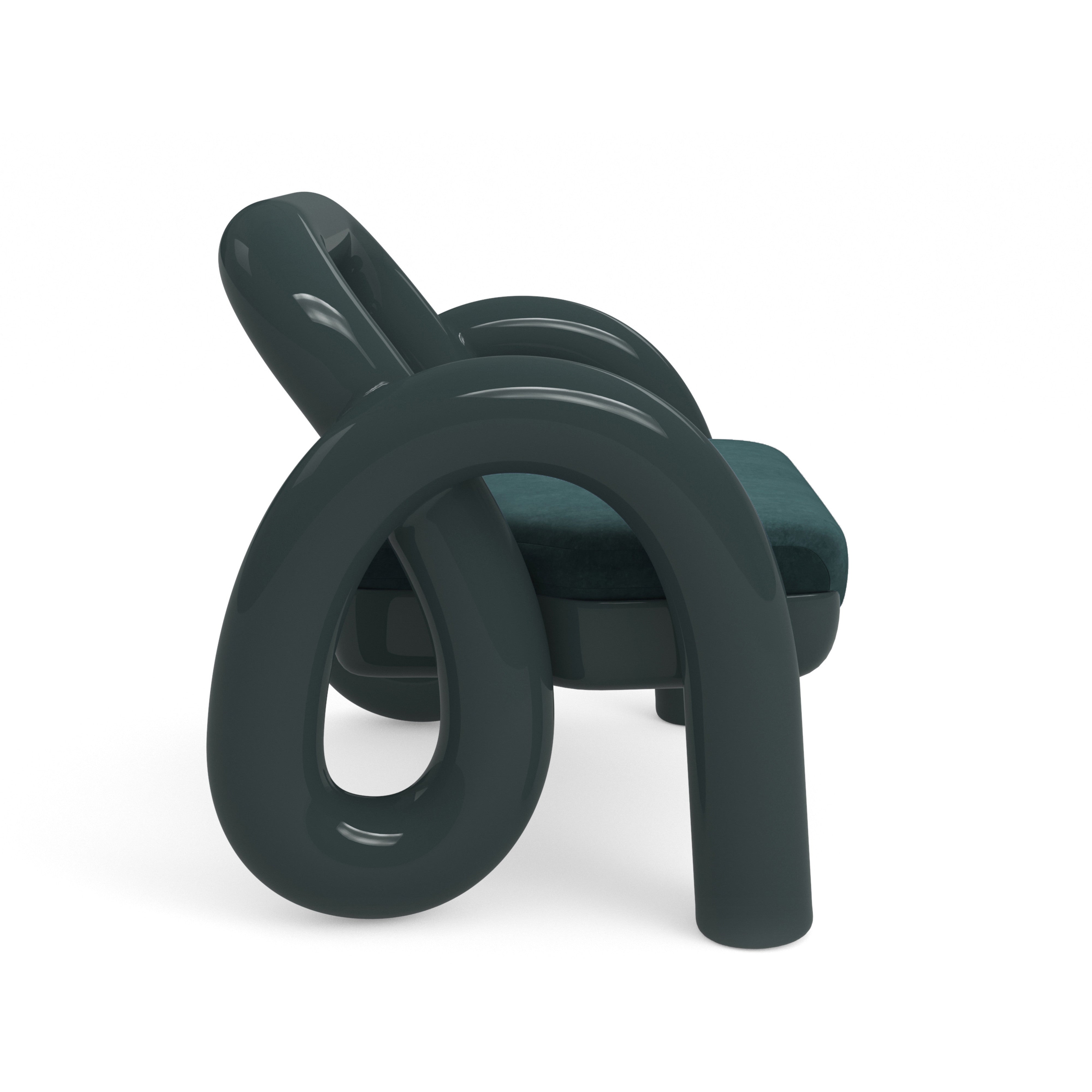 Gelee Accent Chair-Apatite – Accent Chairs by Caracole | Sutter & Vale