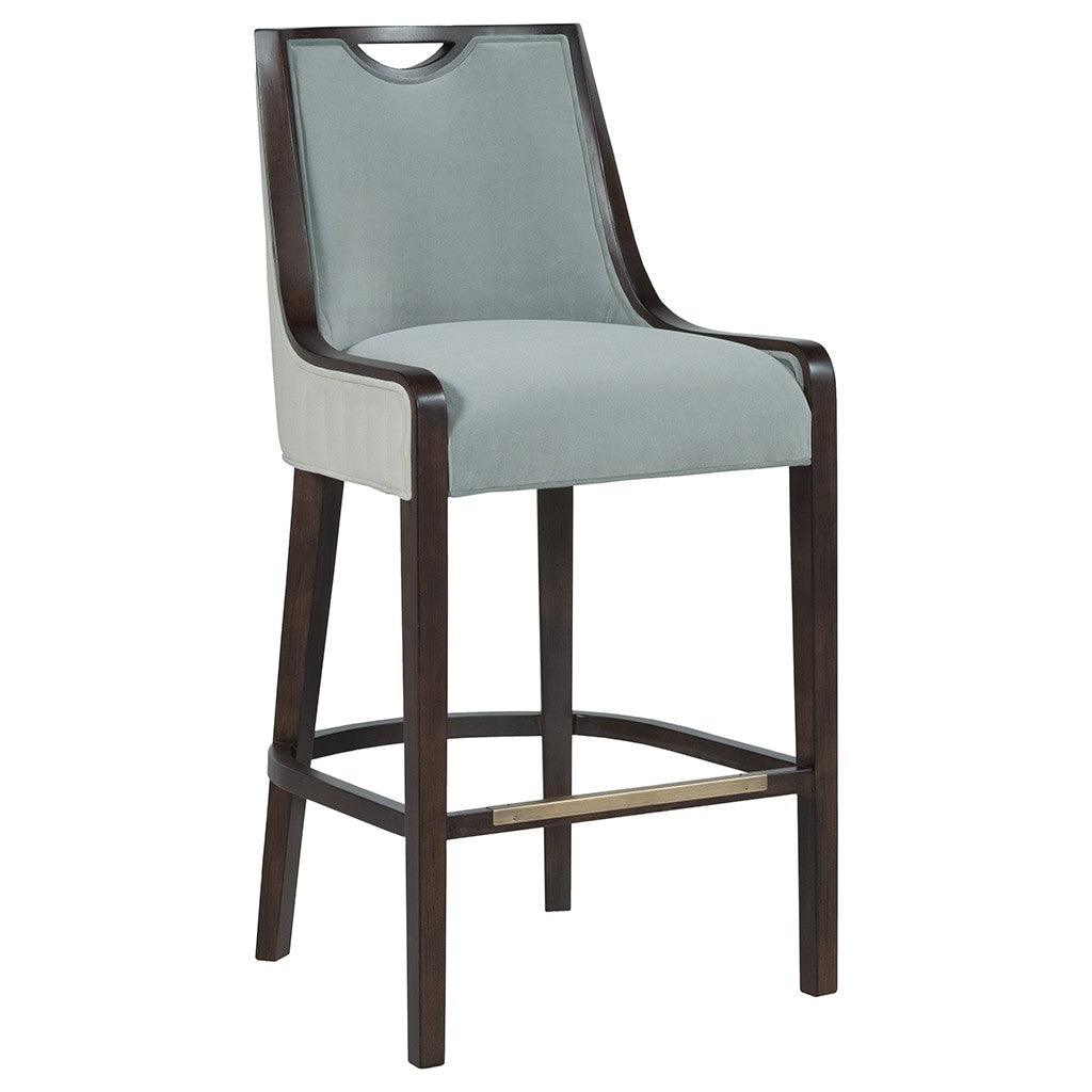 Anthony Leather Bar Stool (L-8740-07) - Fairfield Chair