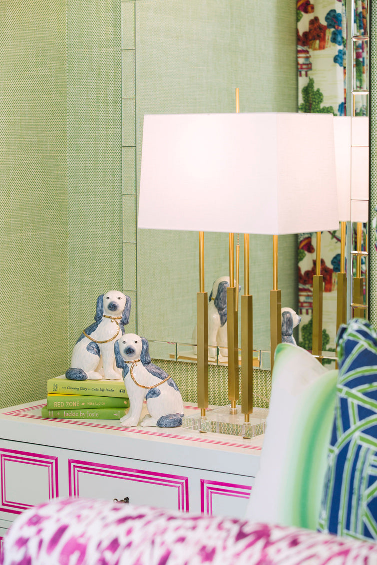 Roxie Twins - Blue (Pr) in 9 / Ceramic/Porcelain - Chelsea House