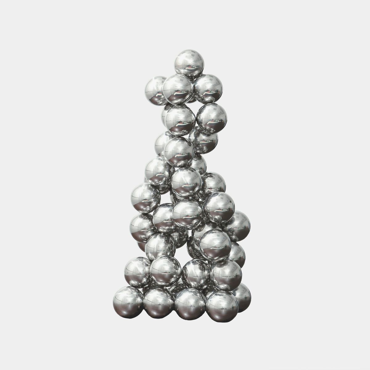 Bubbles Sculpture-Stacked-Nickel