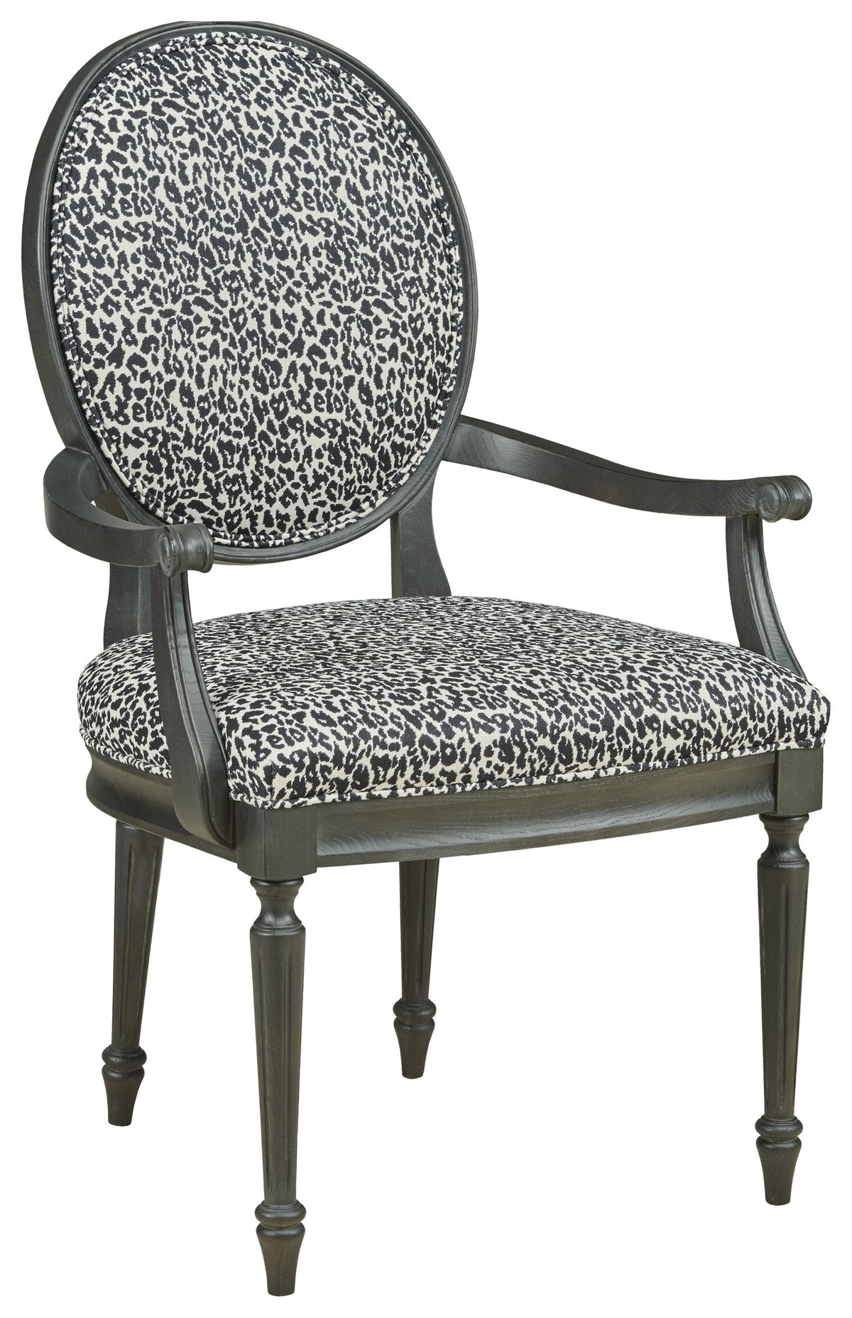 Mcgee Leather Arm Chair (L-8833-04) - Fairfield Chair