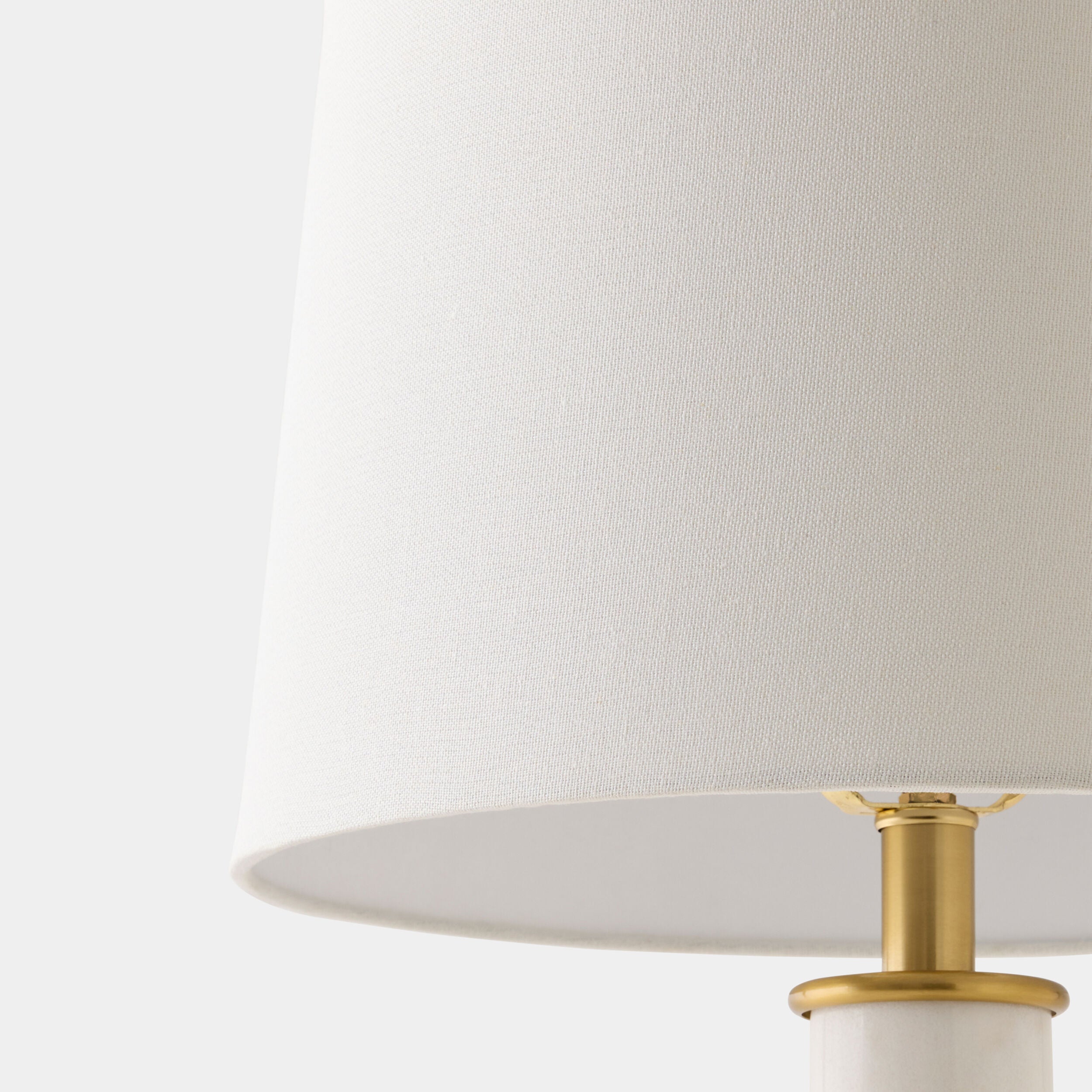 Column Lamp-White Marble