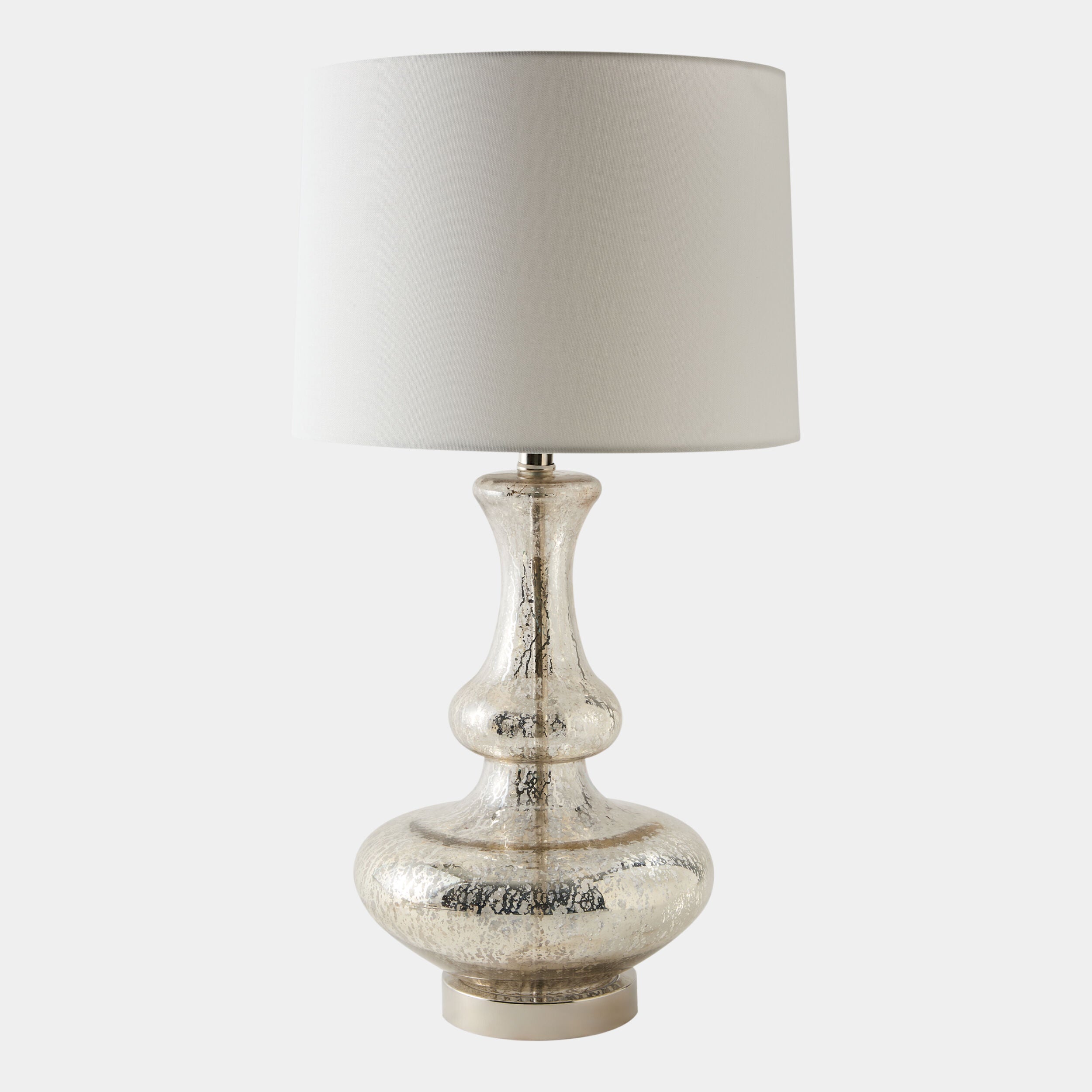 Balustrade Lamp-Mercury Glass