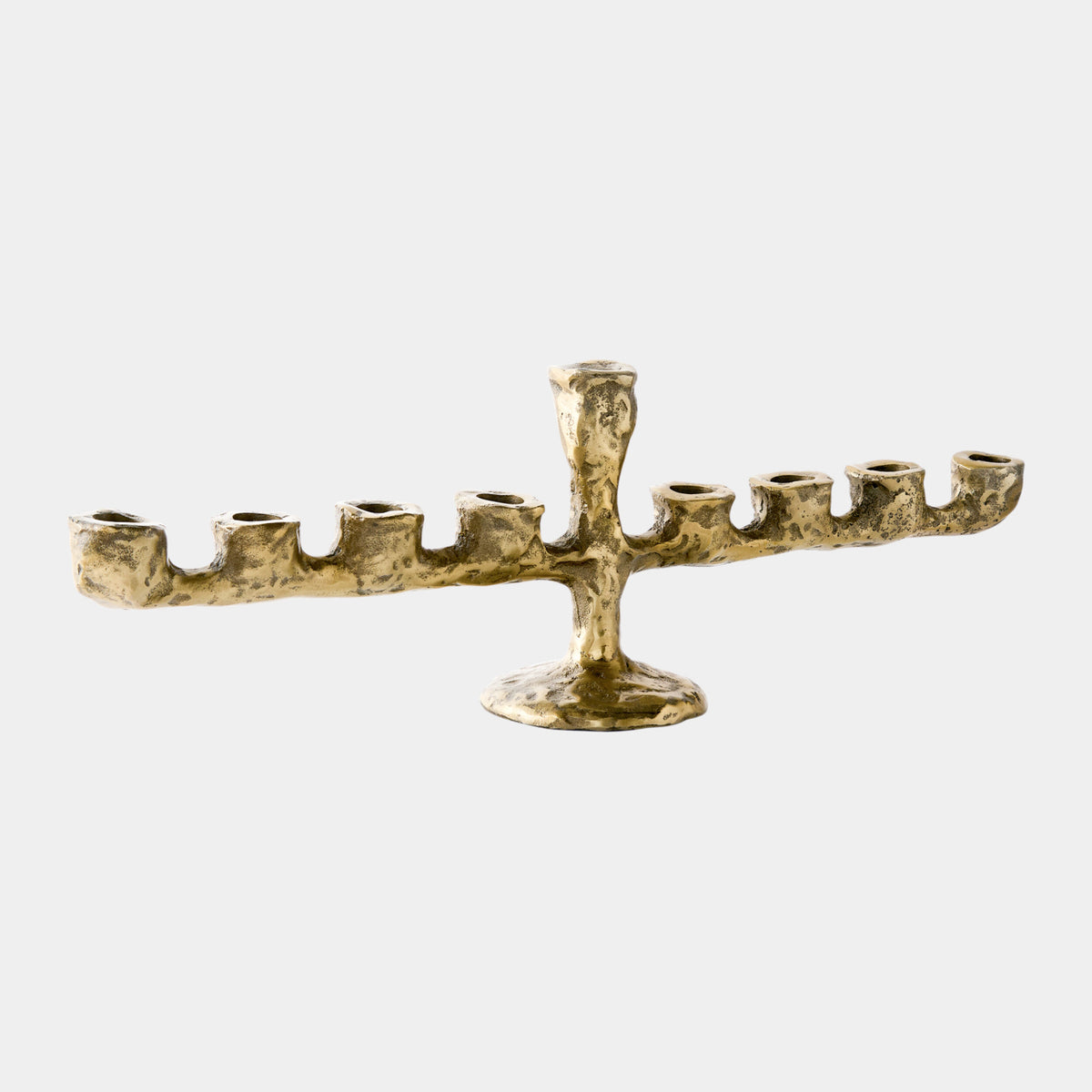 Melting Taper Candle Holder-Menorah