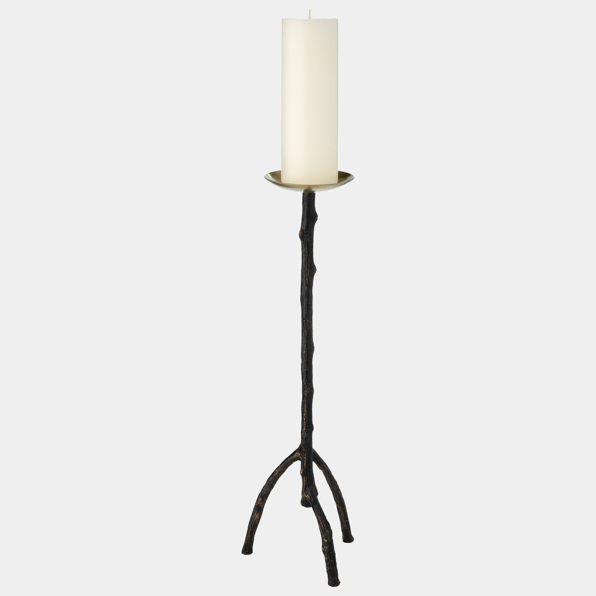 Harbin Bamboo Candlestick-Lg