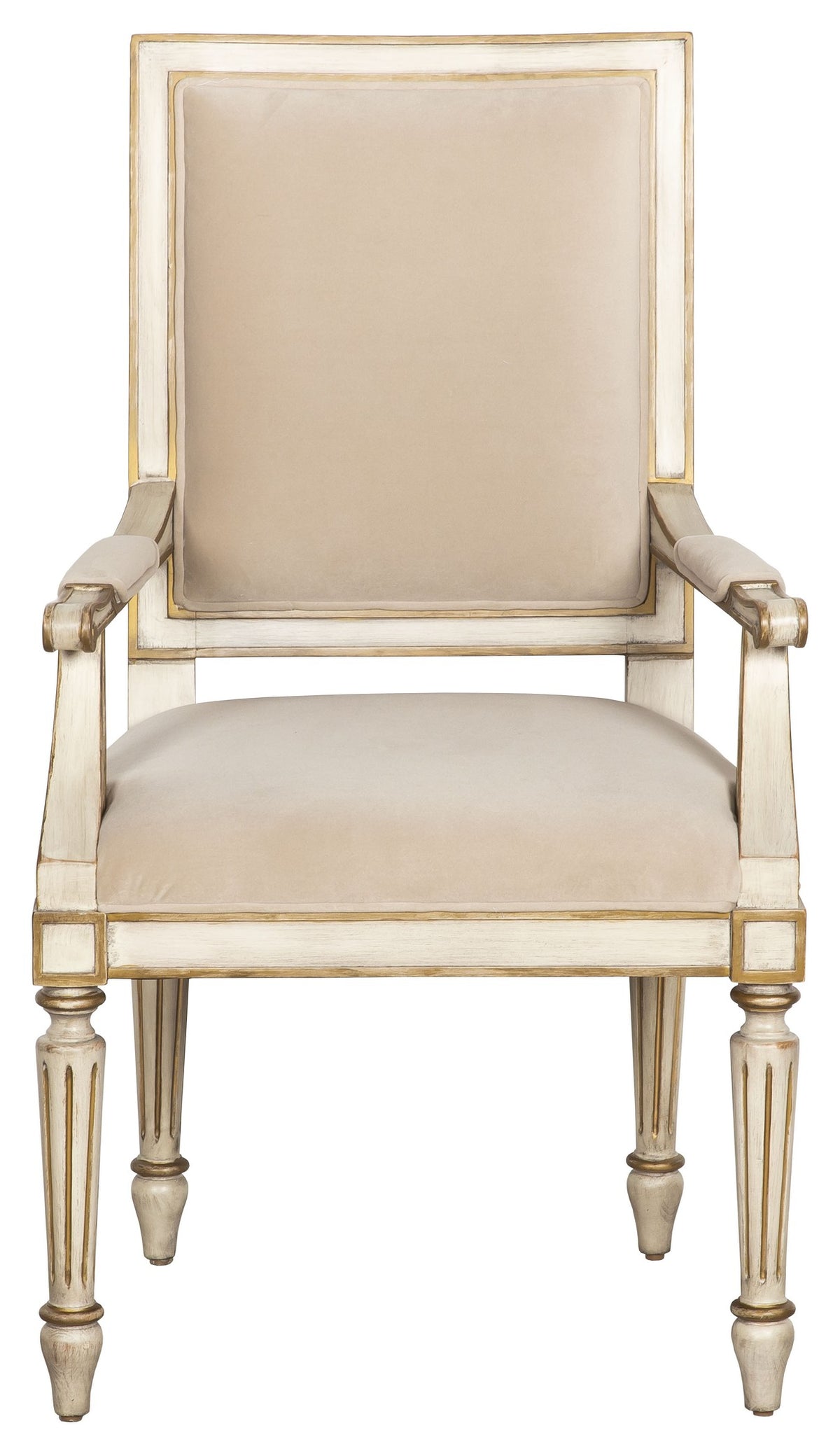 Lila Leather Arm Chair (L-8840-04) - Fairfield Chair