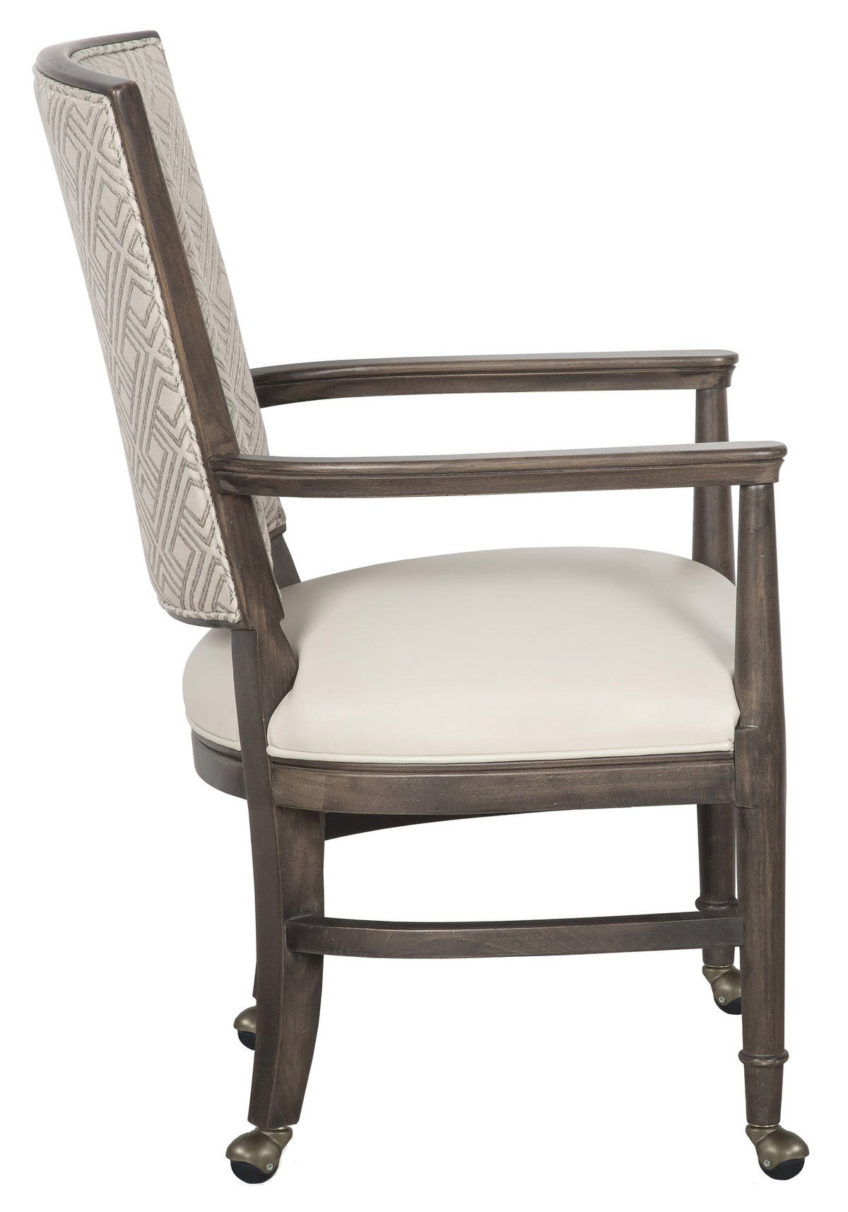 Catherine Leather Arm Chair (L-8847-A4) - Fairfield Chair