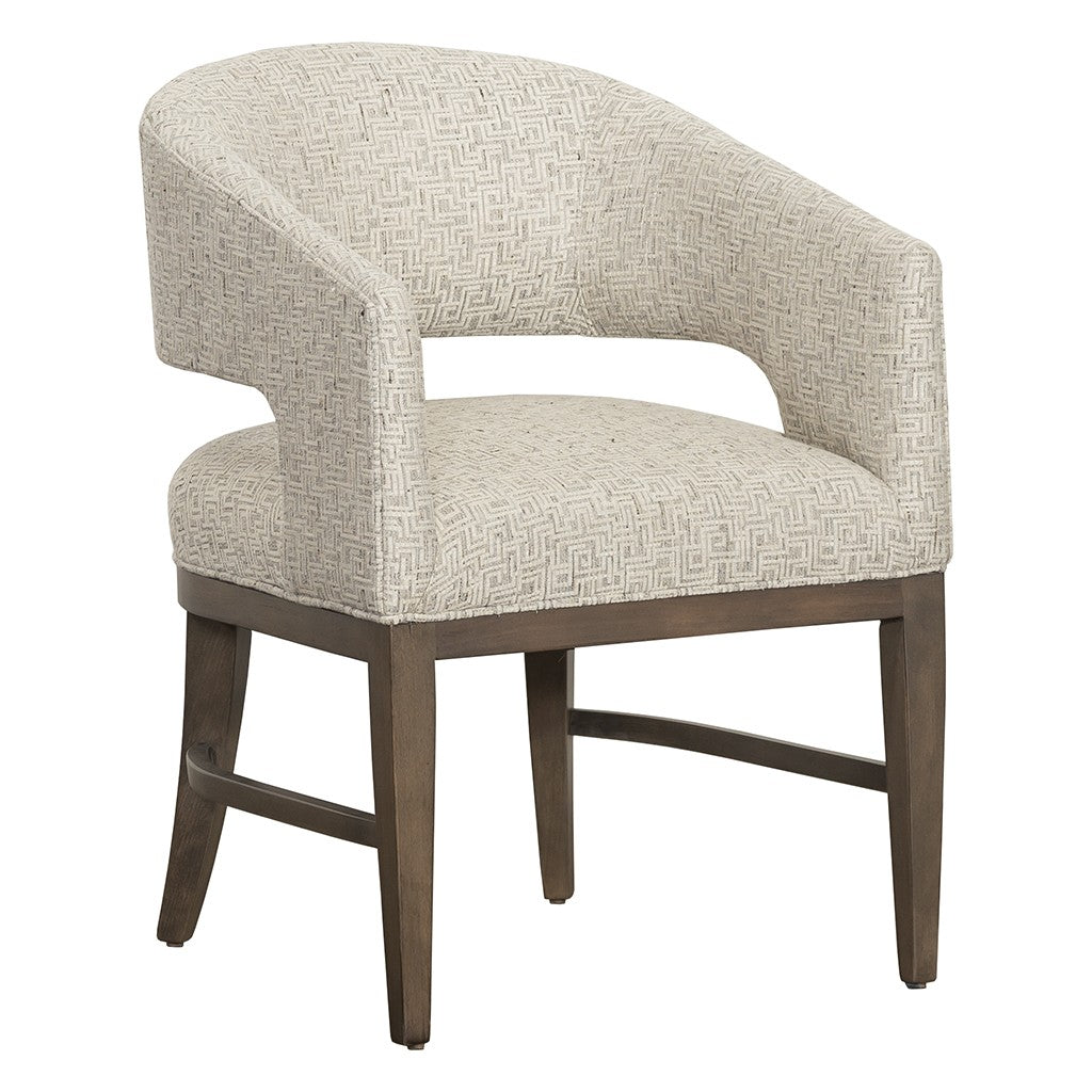 Cleo Leather Arm Chair (L-8854-04) - Fairfield Chair