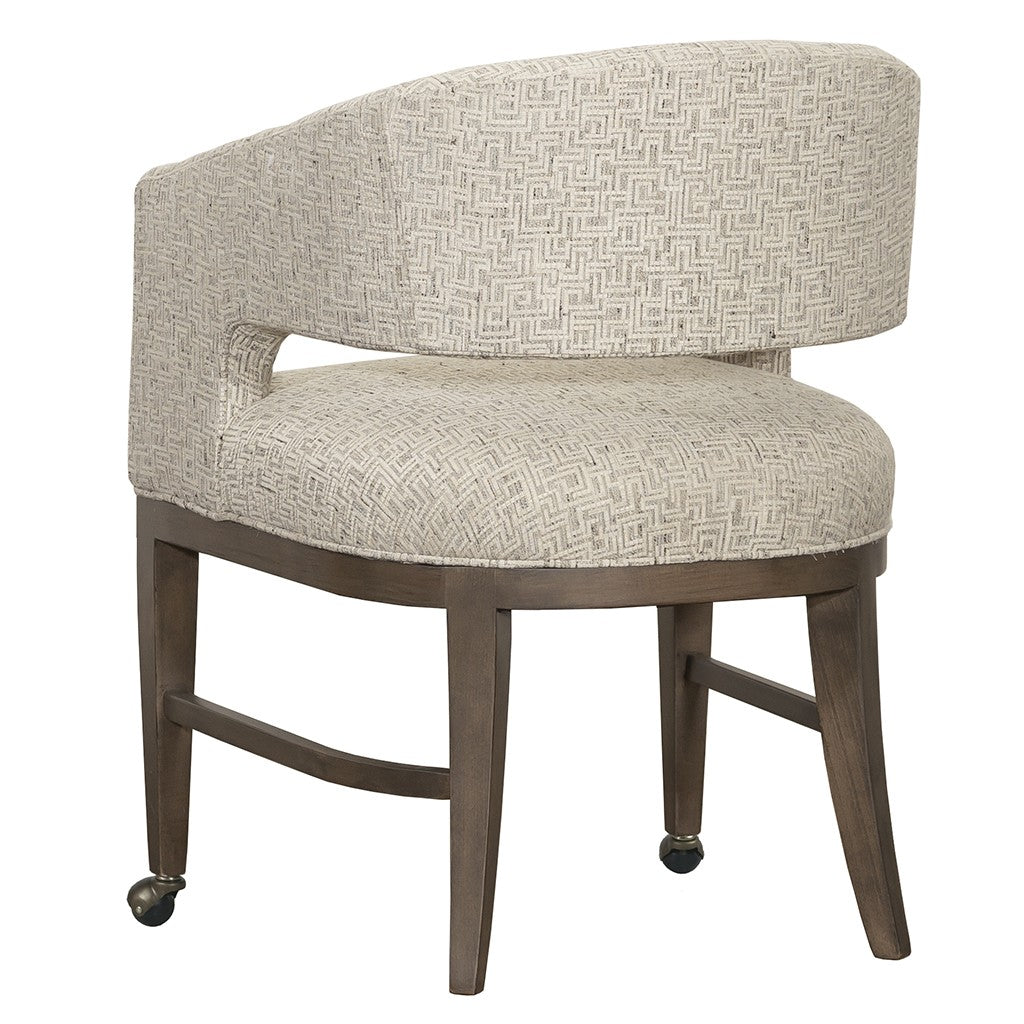 Cleo Leather Arm Chair (L-8854-A2) - Fairfield Chair