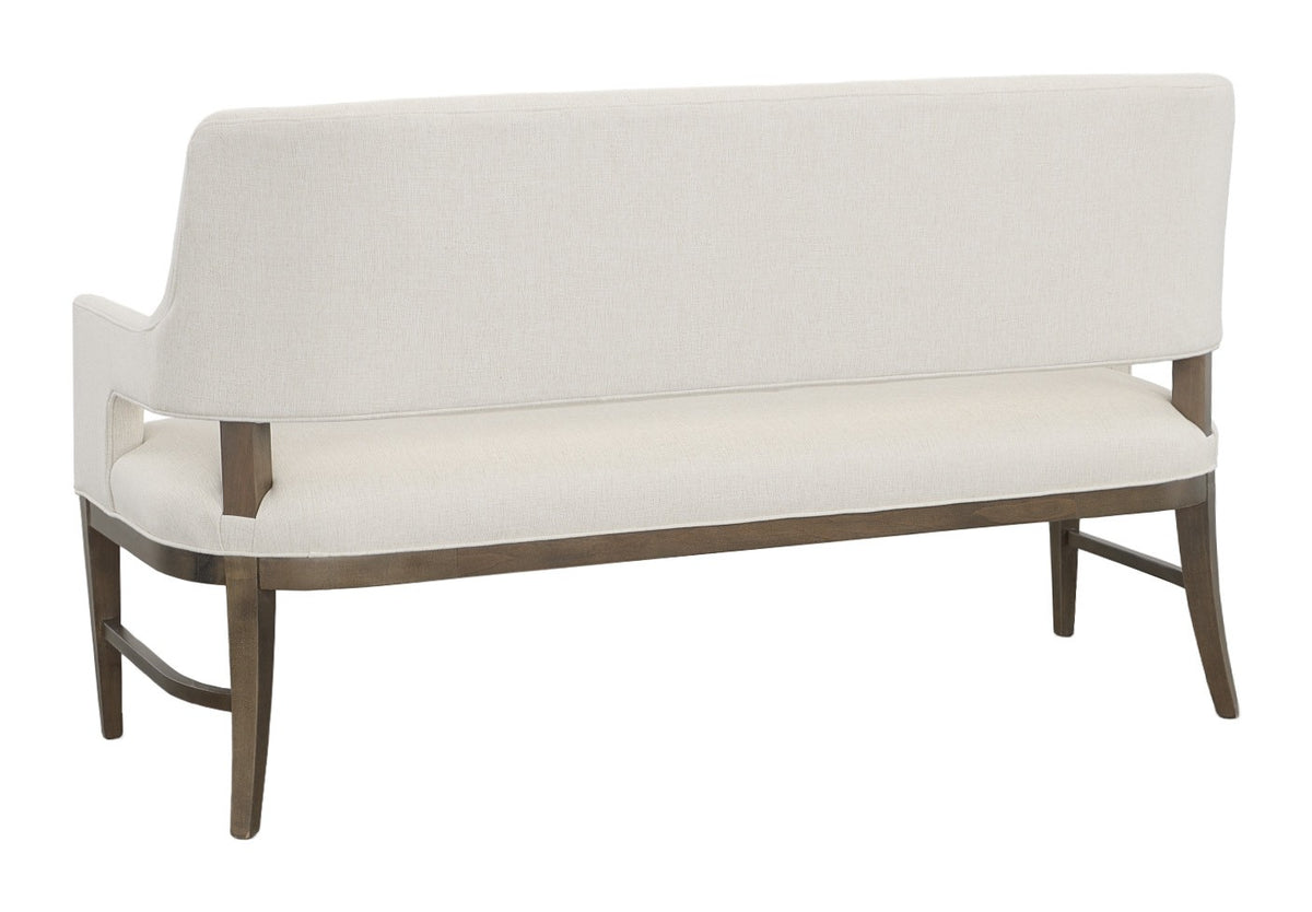 Josie Leather Settee (L-8855-40) - Fairfield Chair