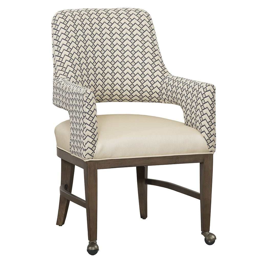 Josie Leather Arm Chair (L-8855-A2) - Fairfield Chair
