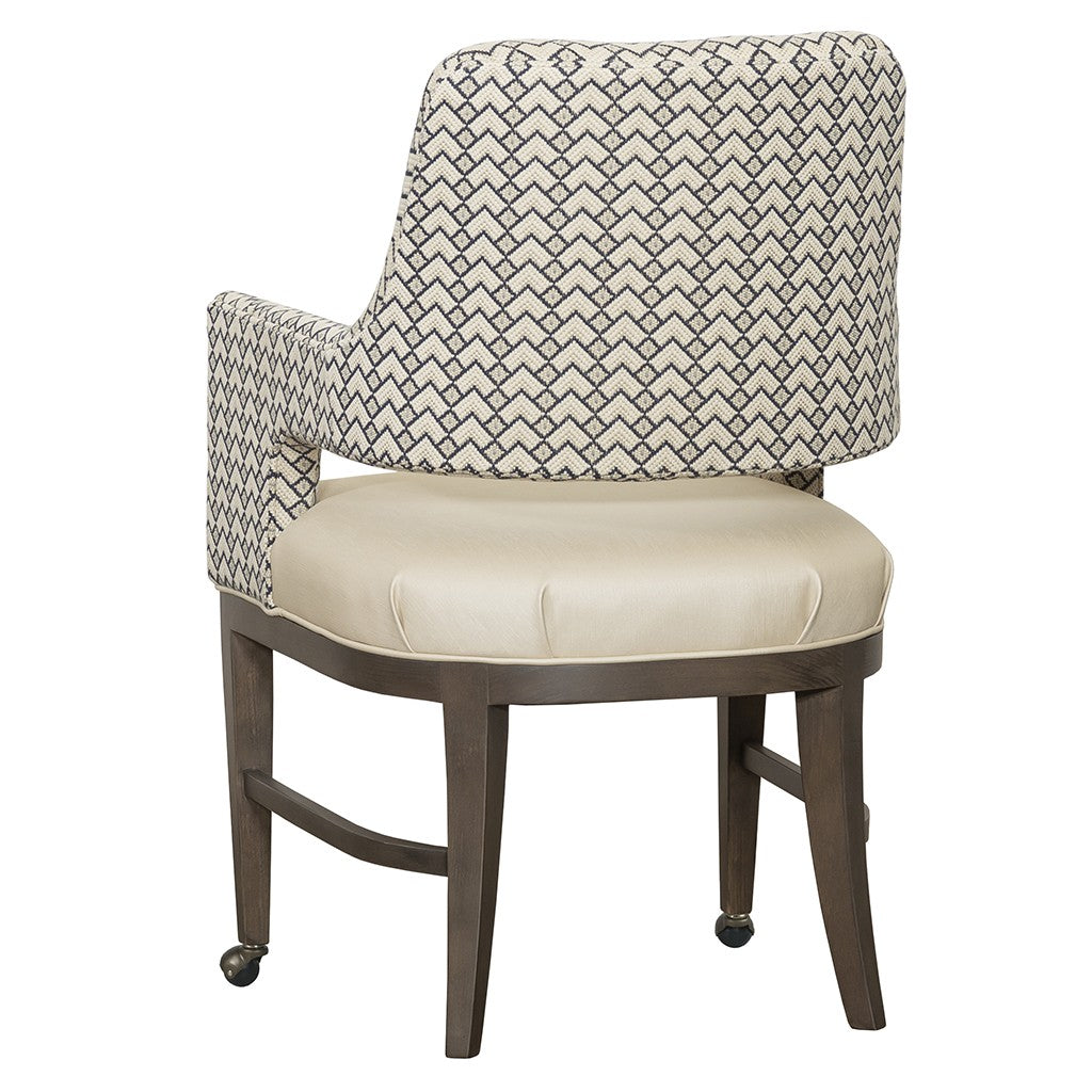 Josie Leather Arm Chair (L-8855-A2) - Fairfield Chair