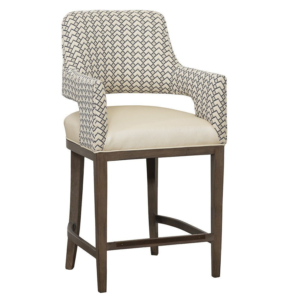 Josie Leather Counter Stool (L-8855-C6) - Fairfield Chair