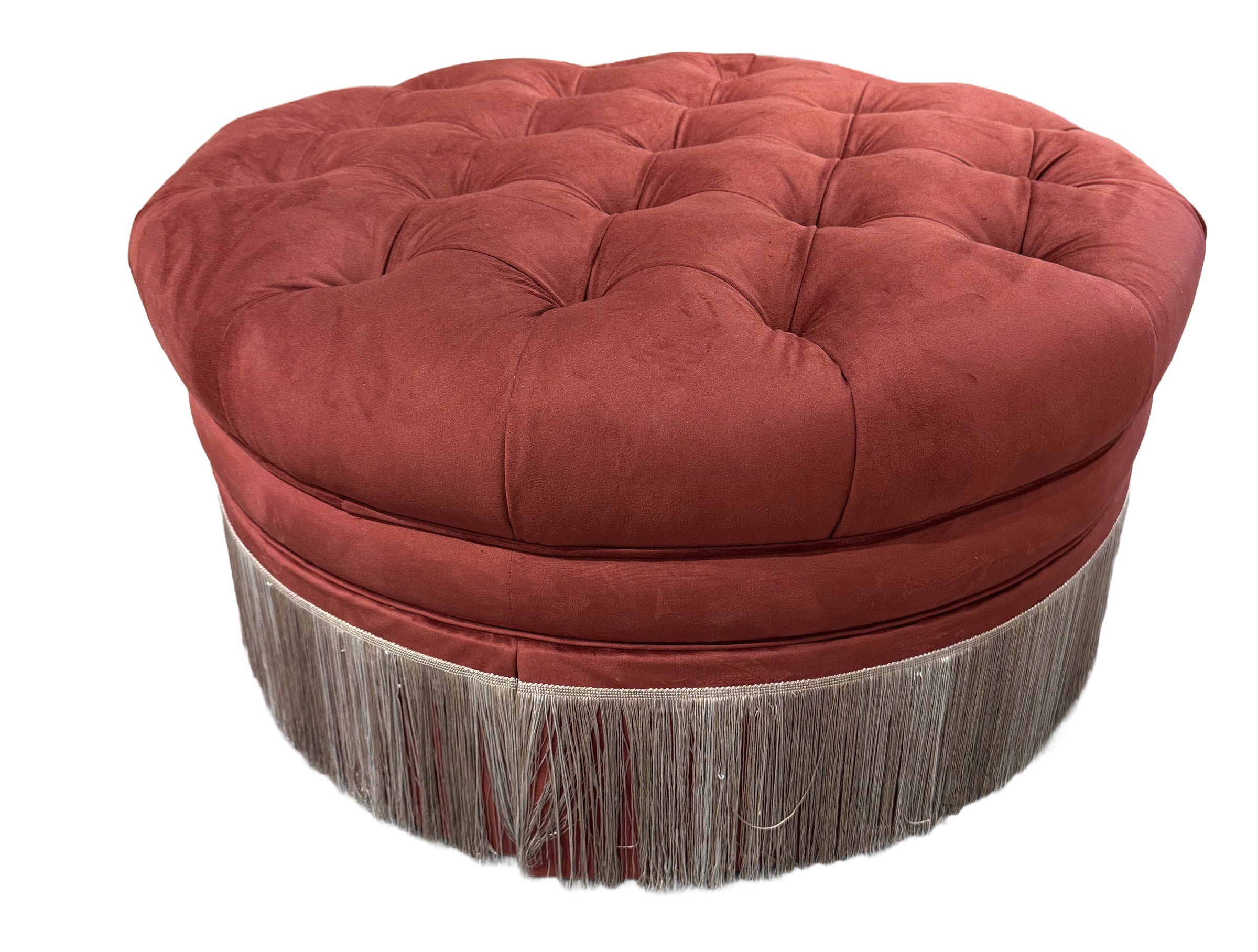 Dinah Ottoman in HC457-57 VELVET
