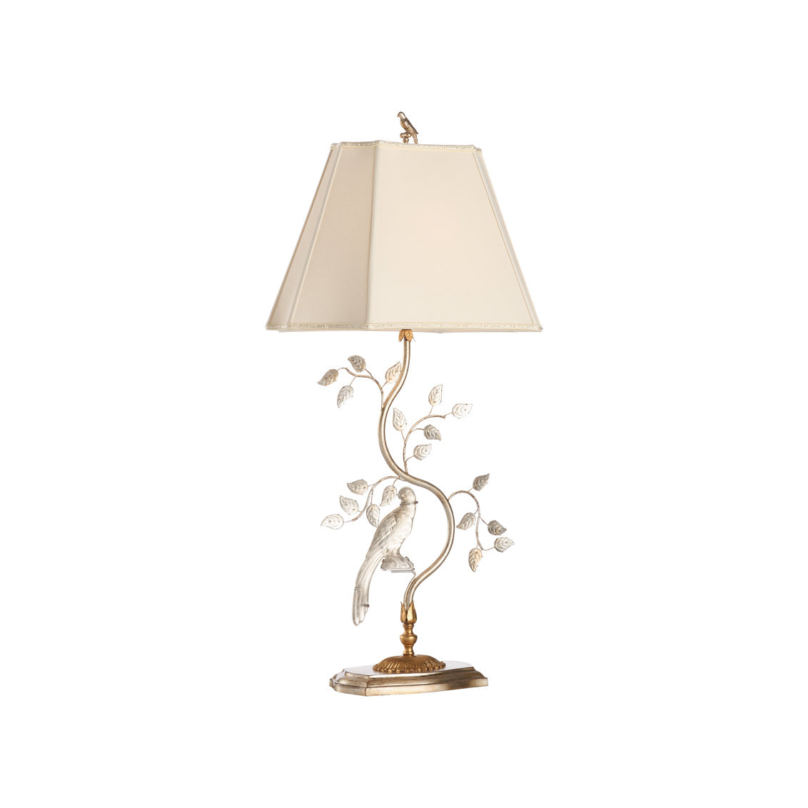 Crystal Bird Lamp - Left