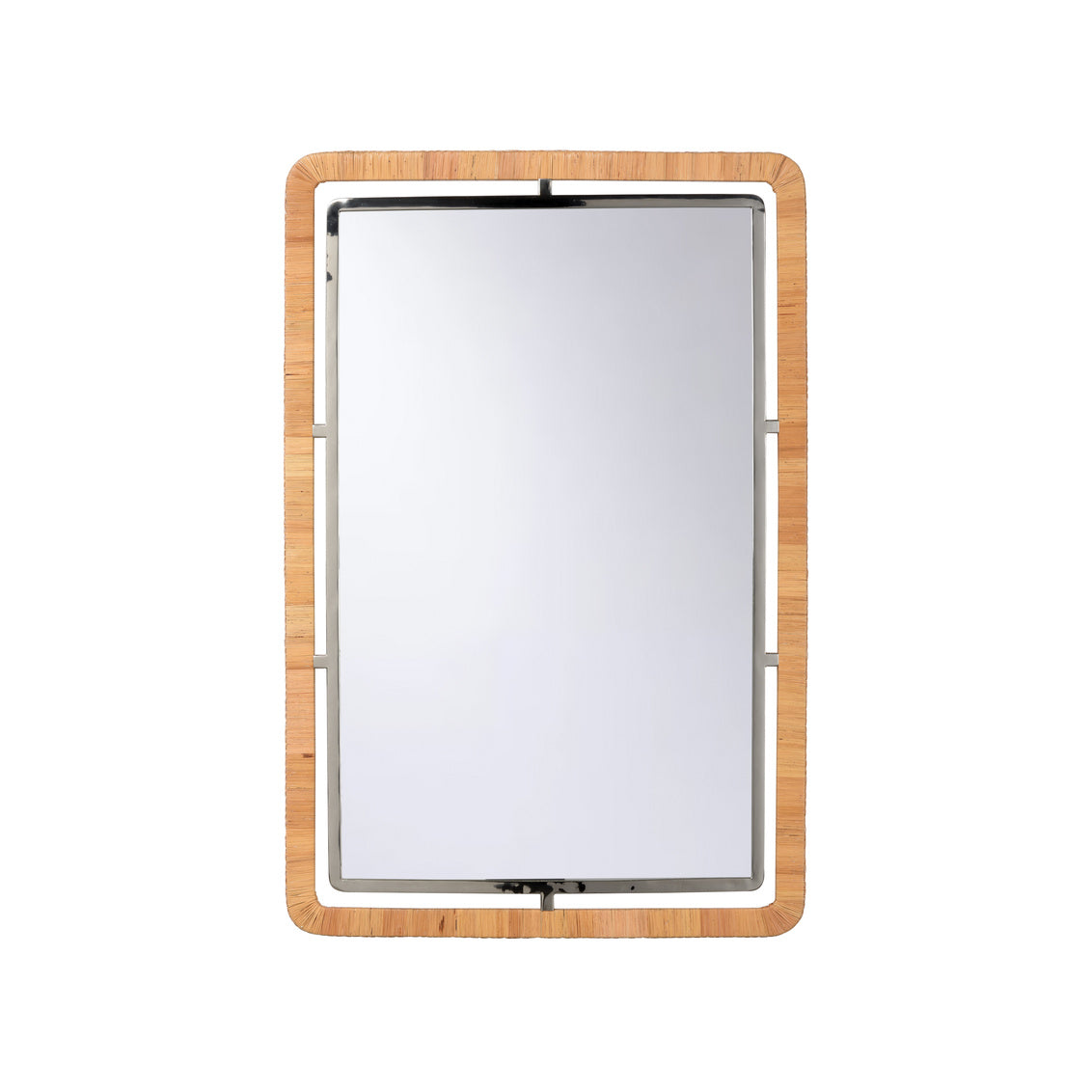 Baldein Mirror in 45 / Rattan - Chelsea House