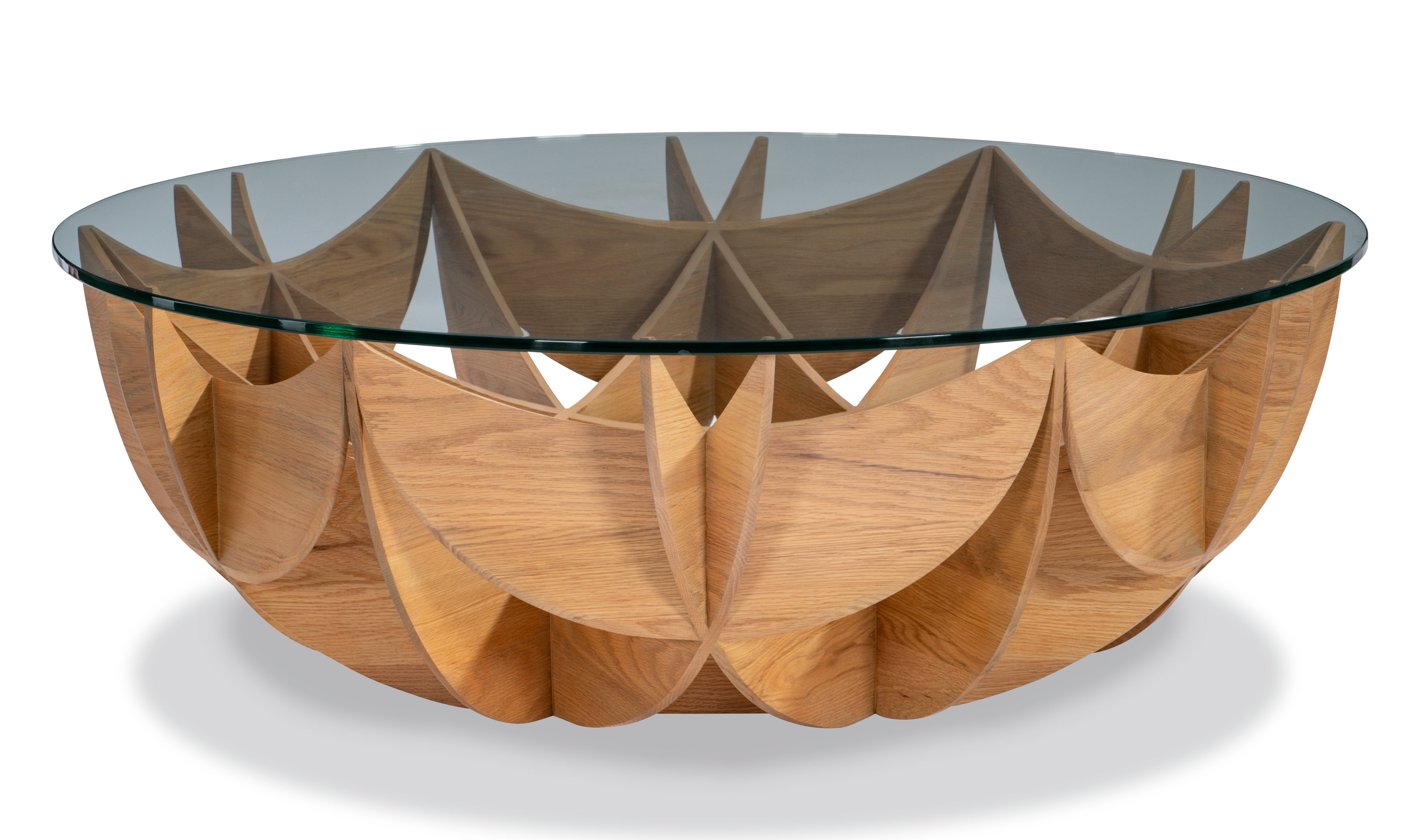 Oak Honeycomb Table