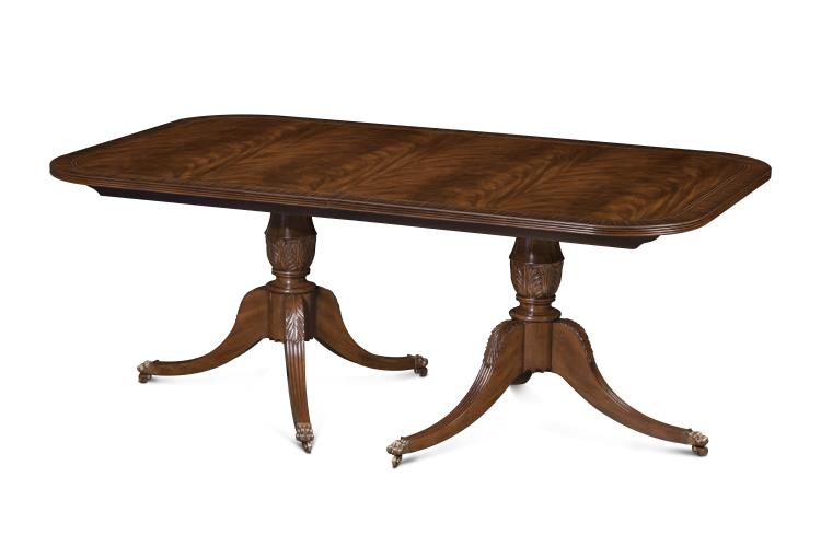 Bleached Reeded Dining Table – Dining Tables by Maitland-Smith | Sutter & Vale
