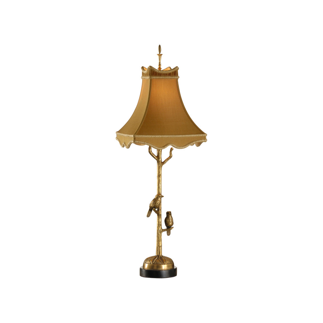Twin Sparrows Lamp