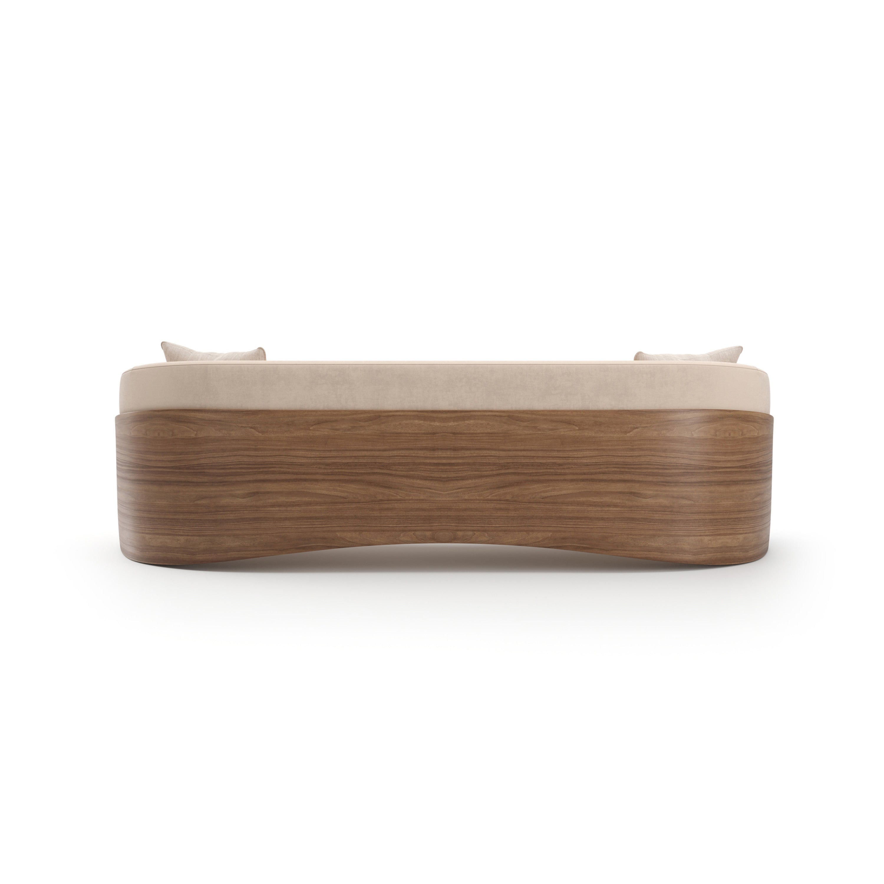 Fleur Wood Back Sofa – Sofas & Loveseats by Caracole | Sutter & Vale