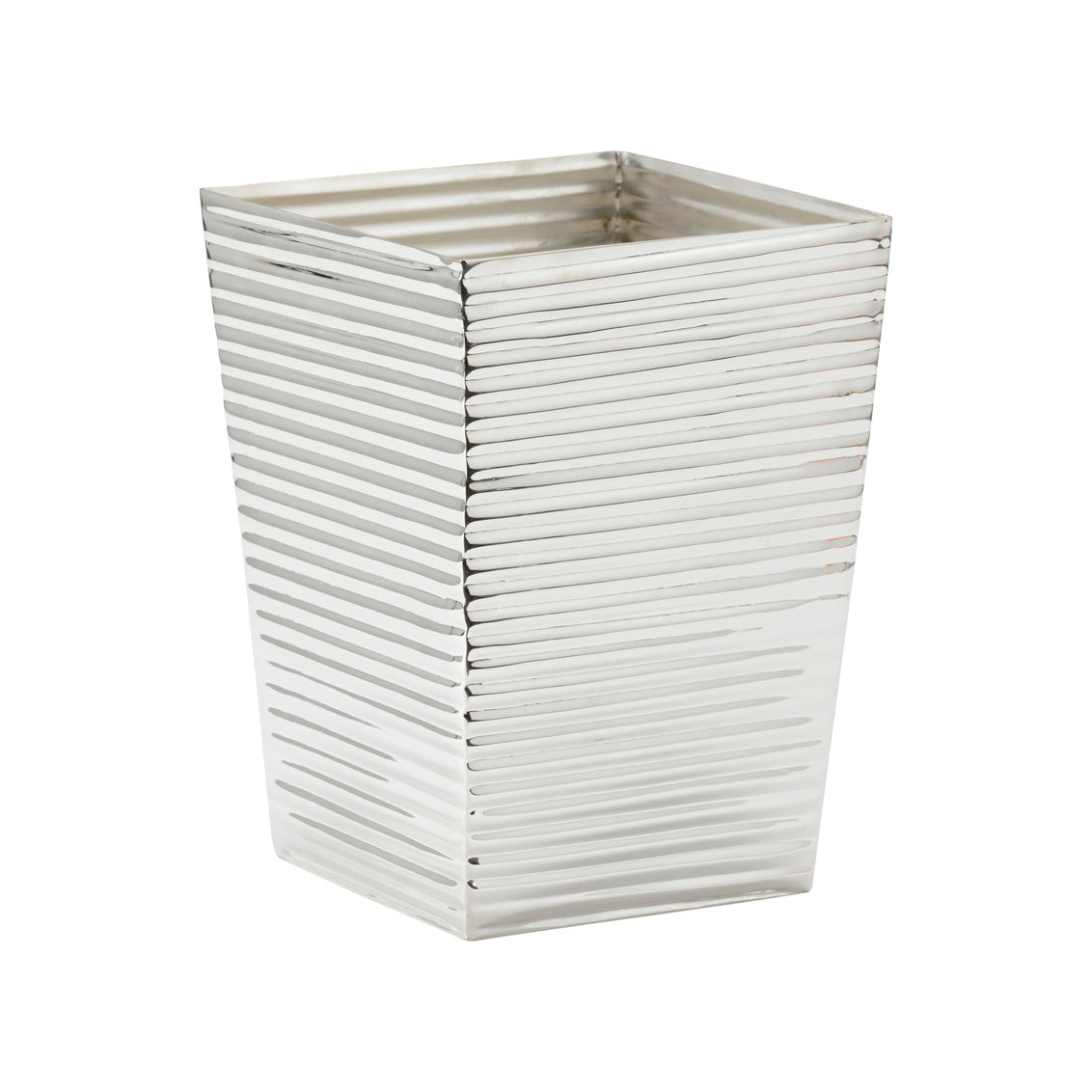 Carson Wastebasket - Silver in 10 / Brass - Chelsea House