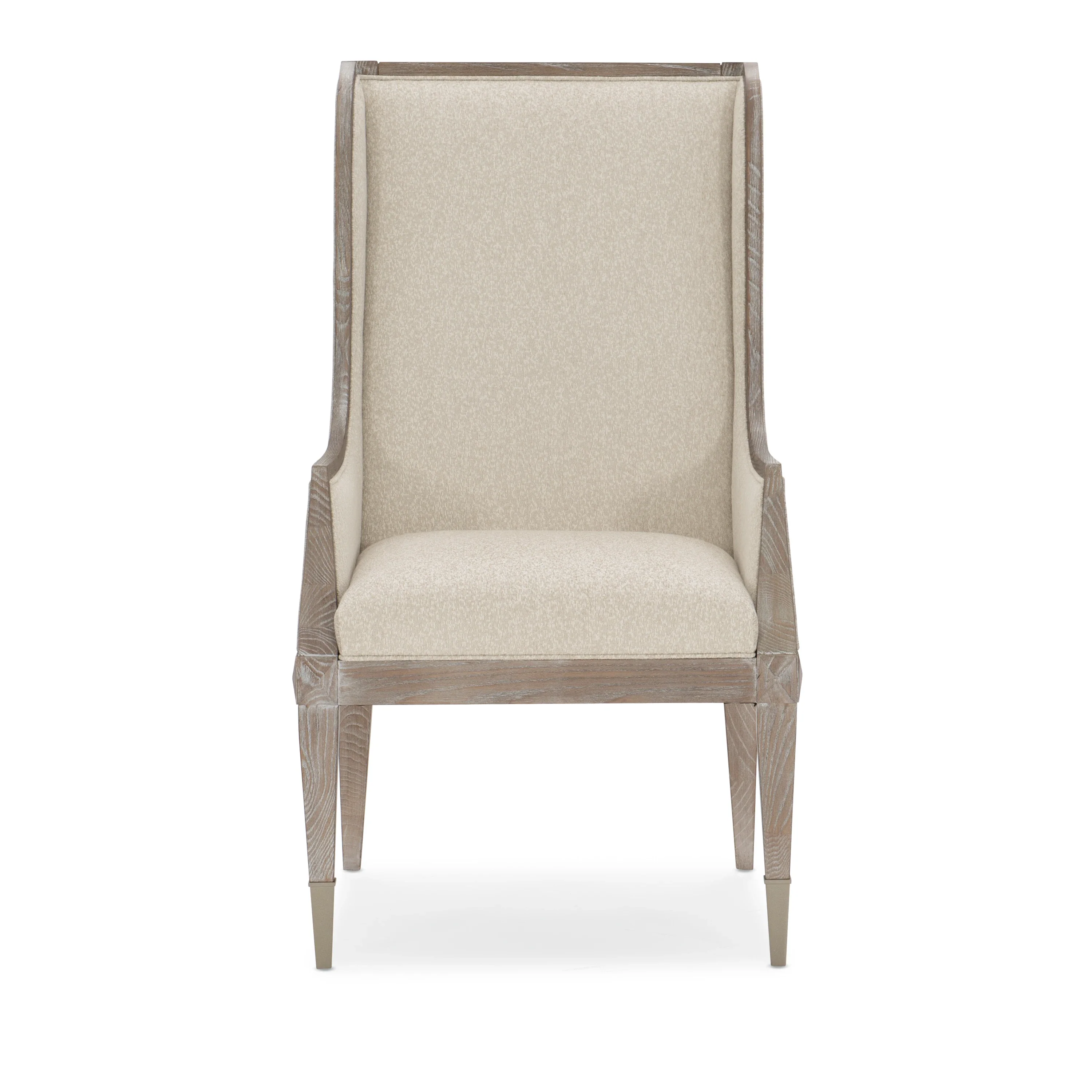 Open Arms Arm Chair - Dining Chairs by Caracole