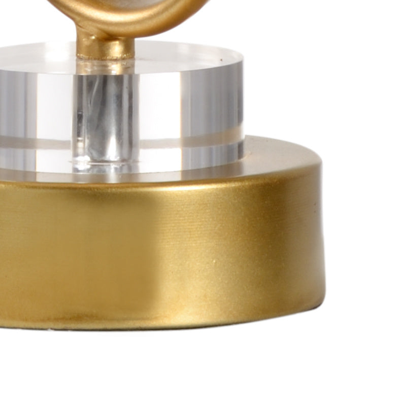 Swirl Gold Lamp in 31.5 / Iron - Chelsea House