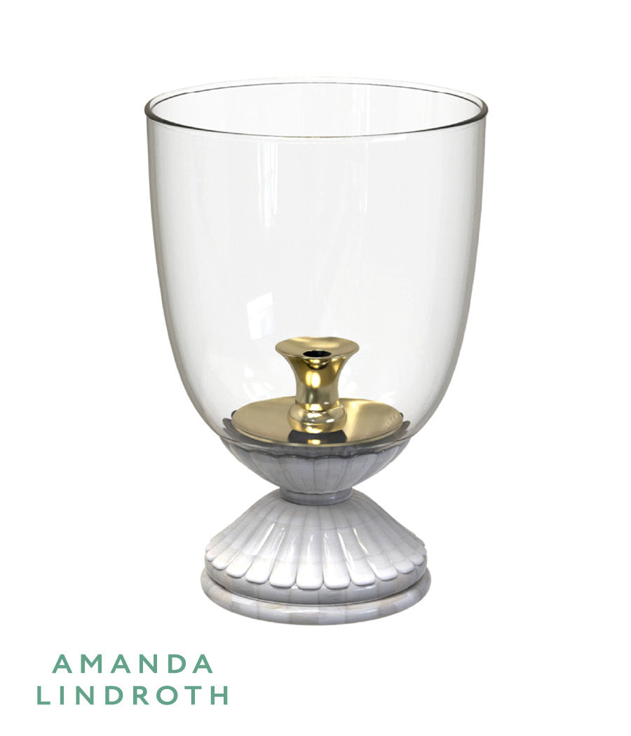 Beaumont Hurricane Short in Cream/Clear / Glass - Chelsea House