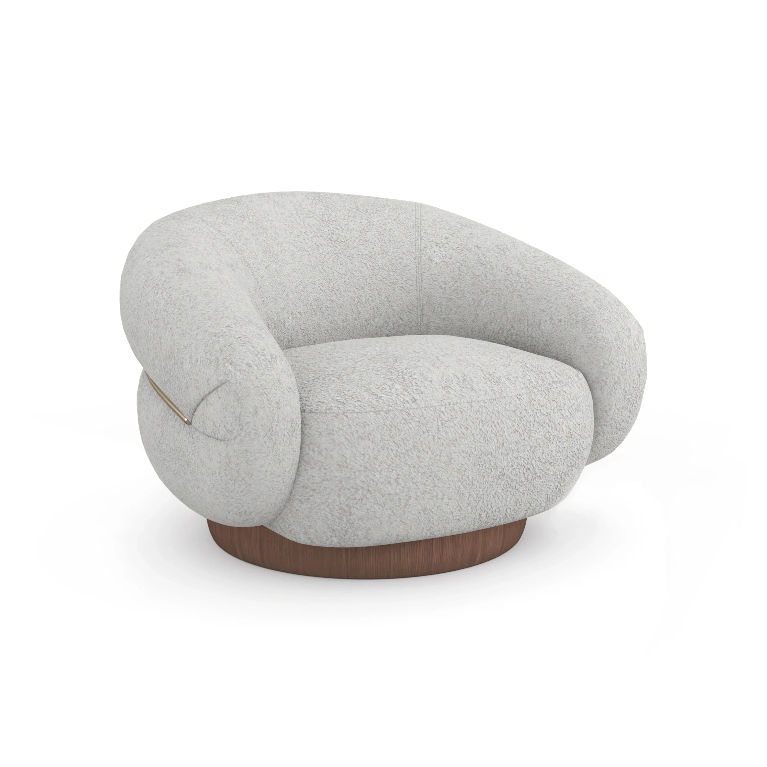 Smoosh Swivel Chair – Accent Chairs by Caracole | Sutter & Vale