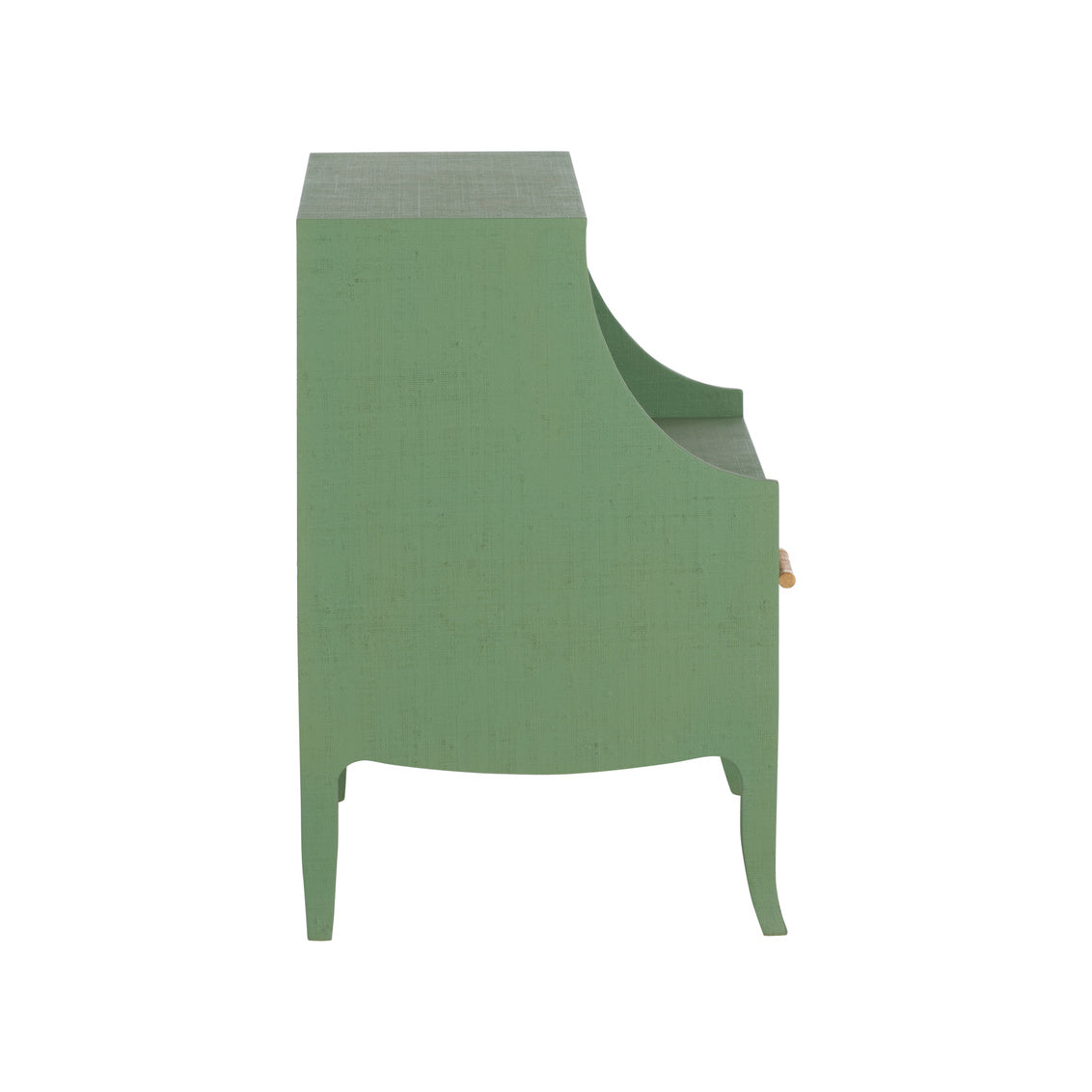 George III Bedside Table - Green in 31 / Wood - Chelsea House