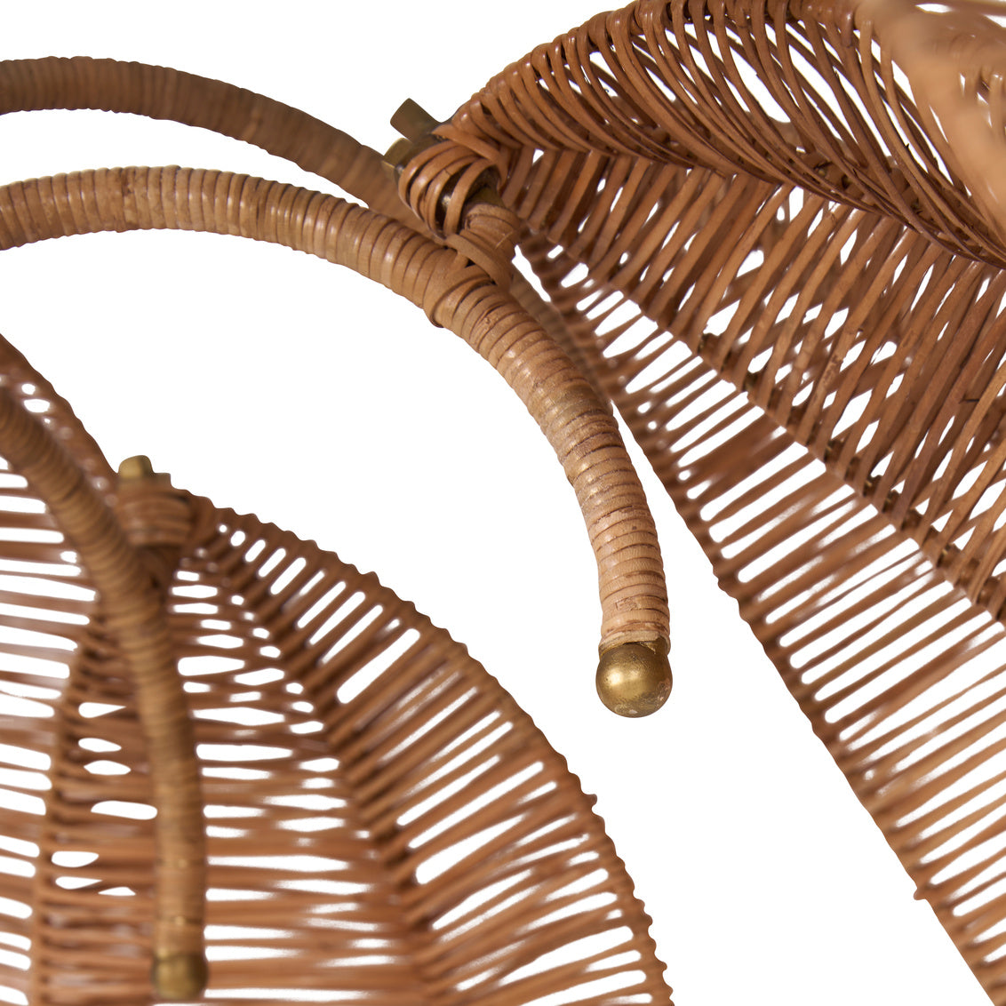 Palm Tree Floor Lamp in Natural / Rattan - Chelsea House