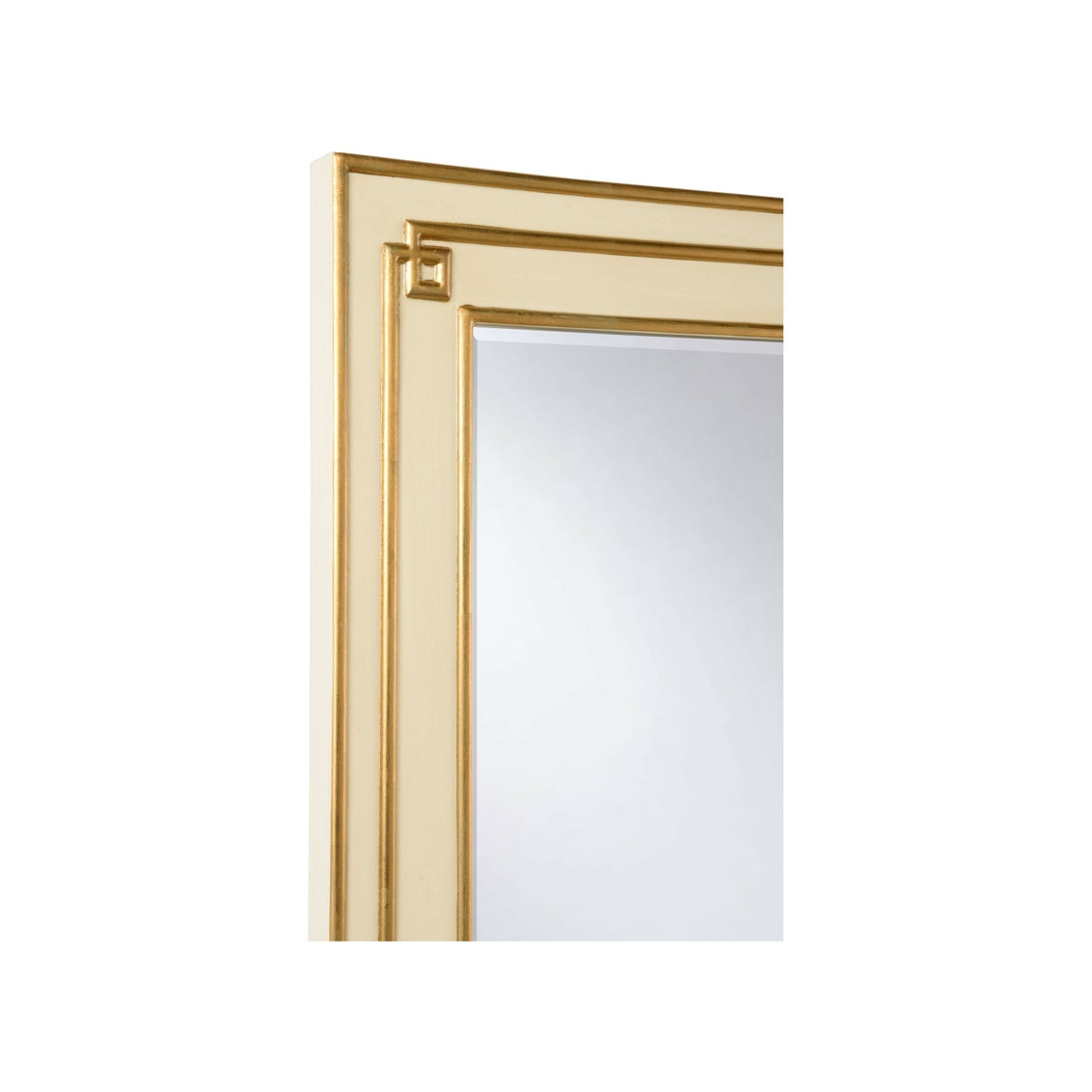 Greek Hall Mirror - Cream in 46.5 / Wood - Chelsea House