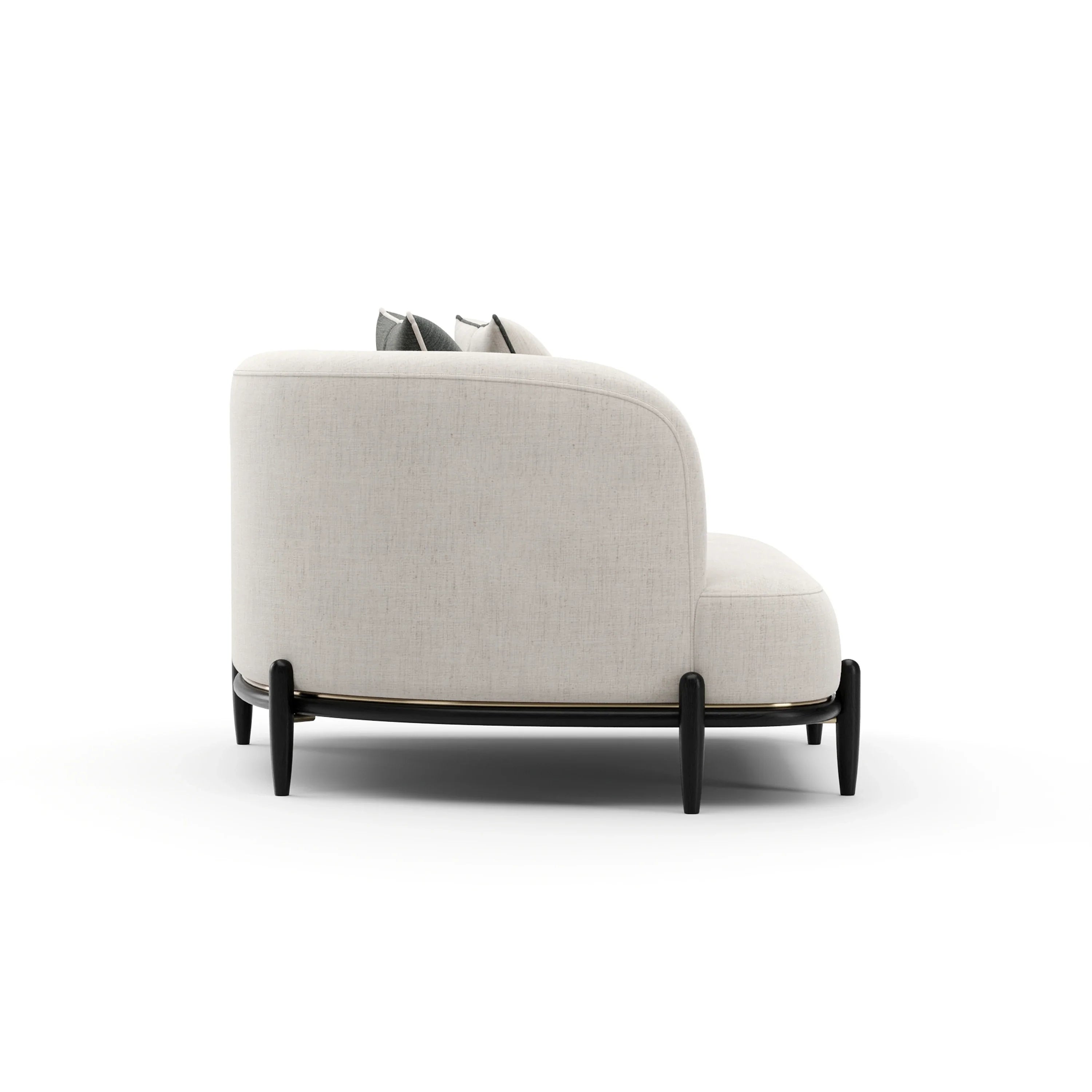 Madera Laf Loveseat - Oatmeal
