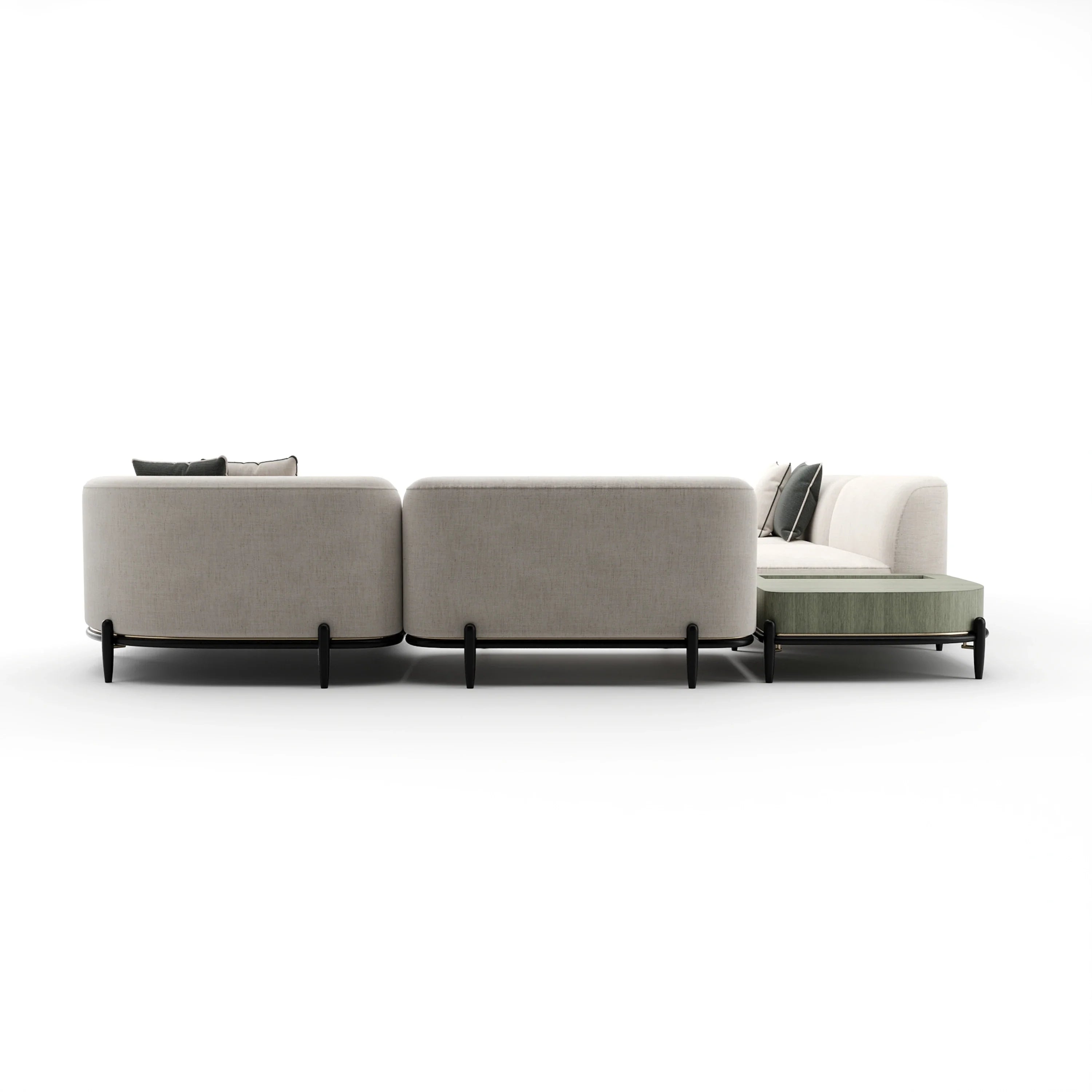 Madera Laf Large L Sectional – Sectionals by Caracole | Sutter & Vale