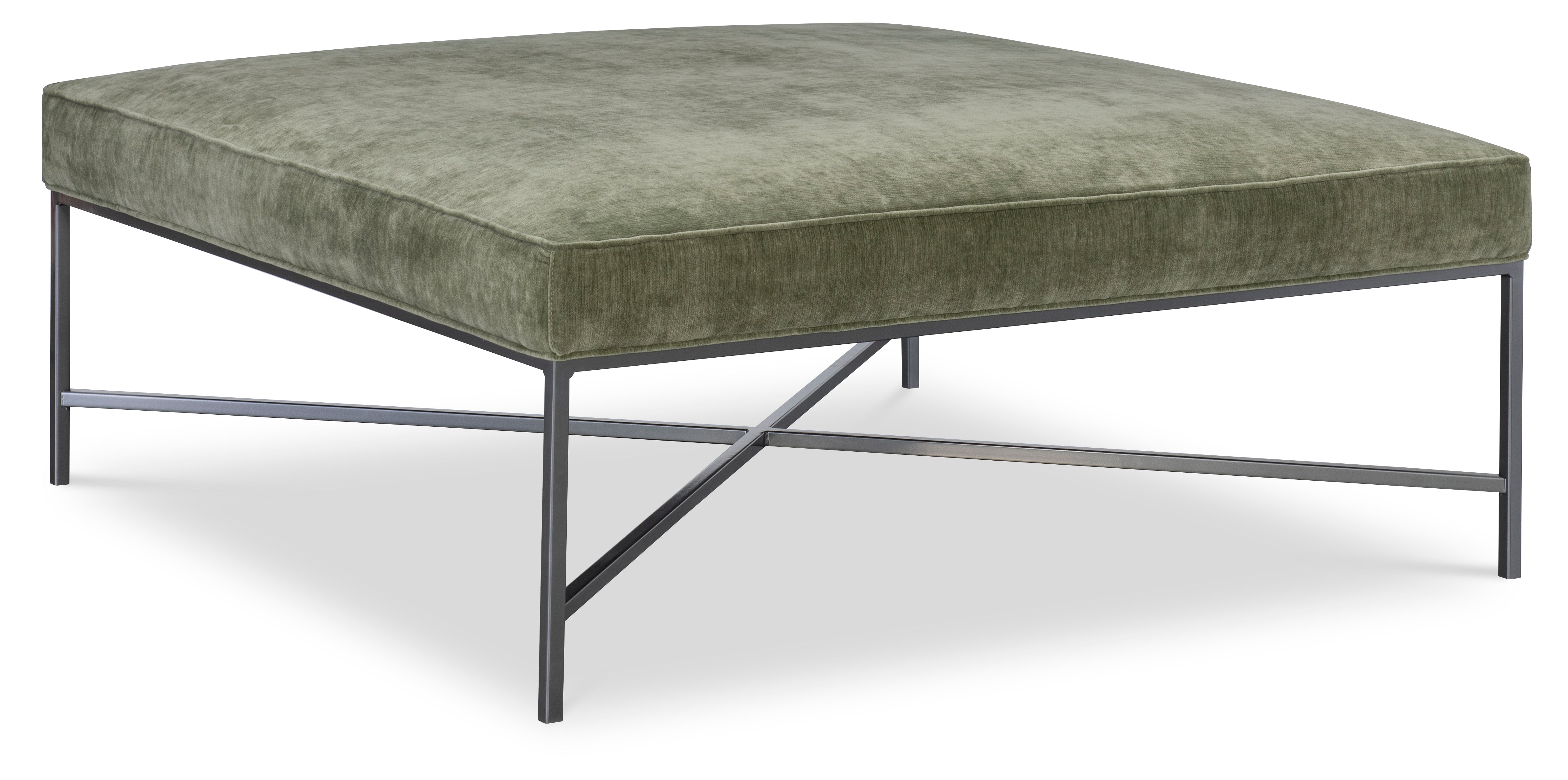 Vixen Sq Metal Ottoman