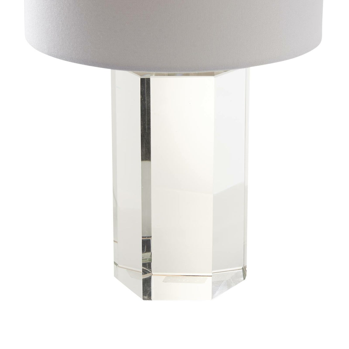 Antonia Petite Crystal Lamp in Clear/Polished Nickel / Crystal - Chelsea House