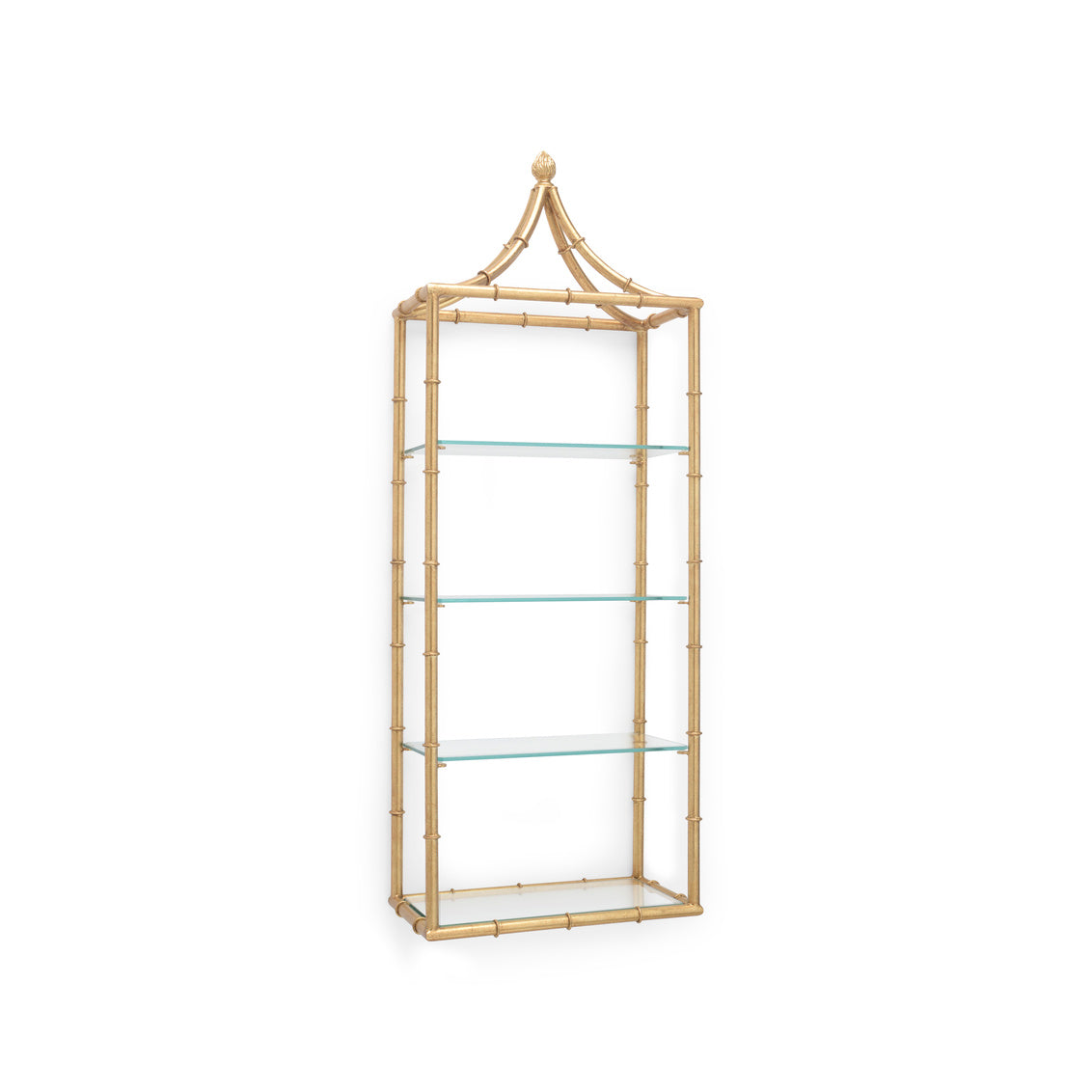 Pagoda Wall Shelf in 41.5 / Iron - Chelsea House