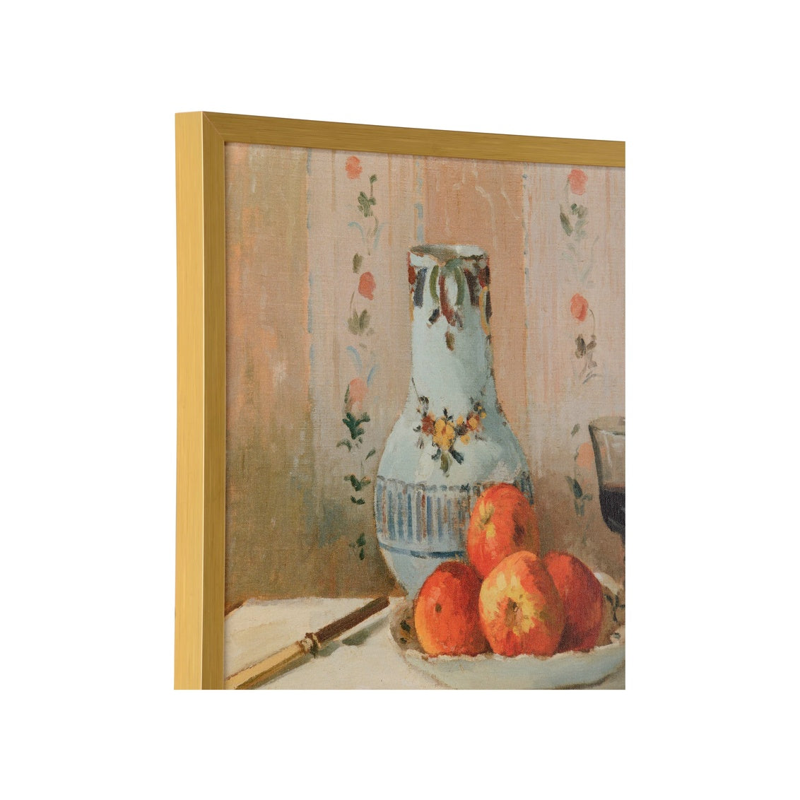 Still Life with Apples and Pitcher I in 17h x 24w x 1d / Canvas - Chelsea House