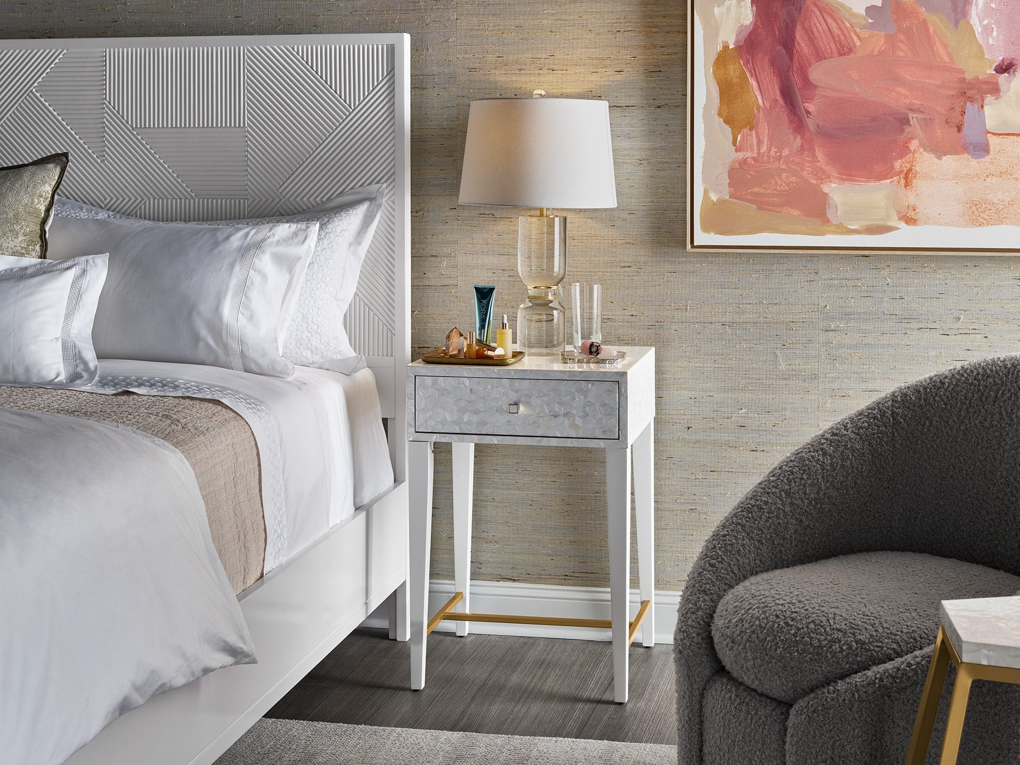 Love. Joy. Bliss.-Miranda Kerr Home Love Joy Bliss Bedside Table