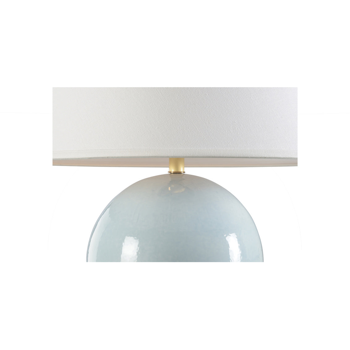 Sphere Table Lamp - Blue in 30 / Ceramic/Porcelain - Chelsea House