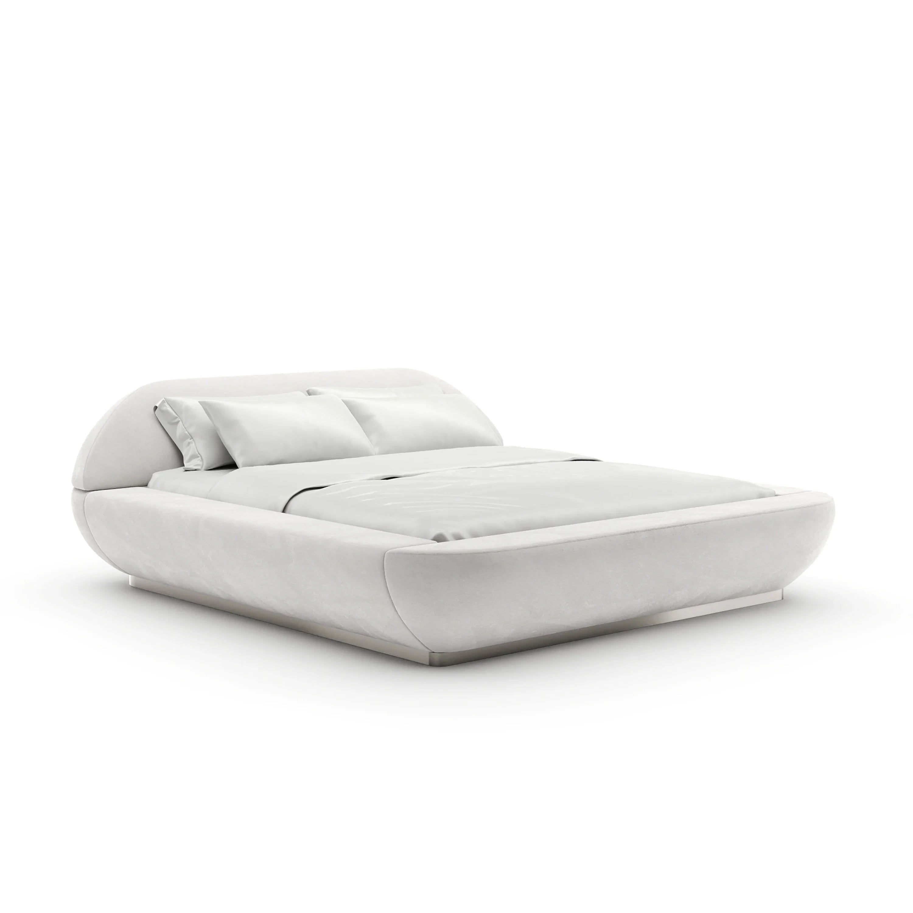 Jagger King Bed - Ivory