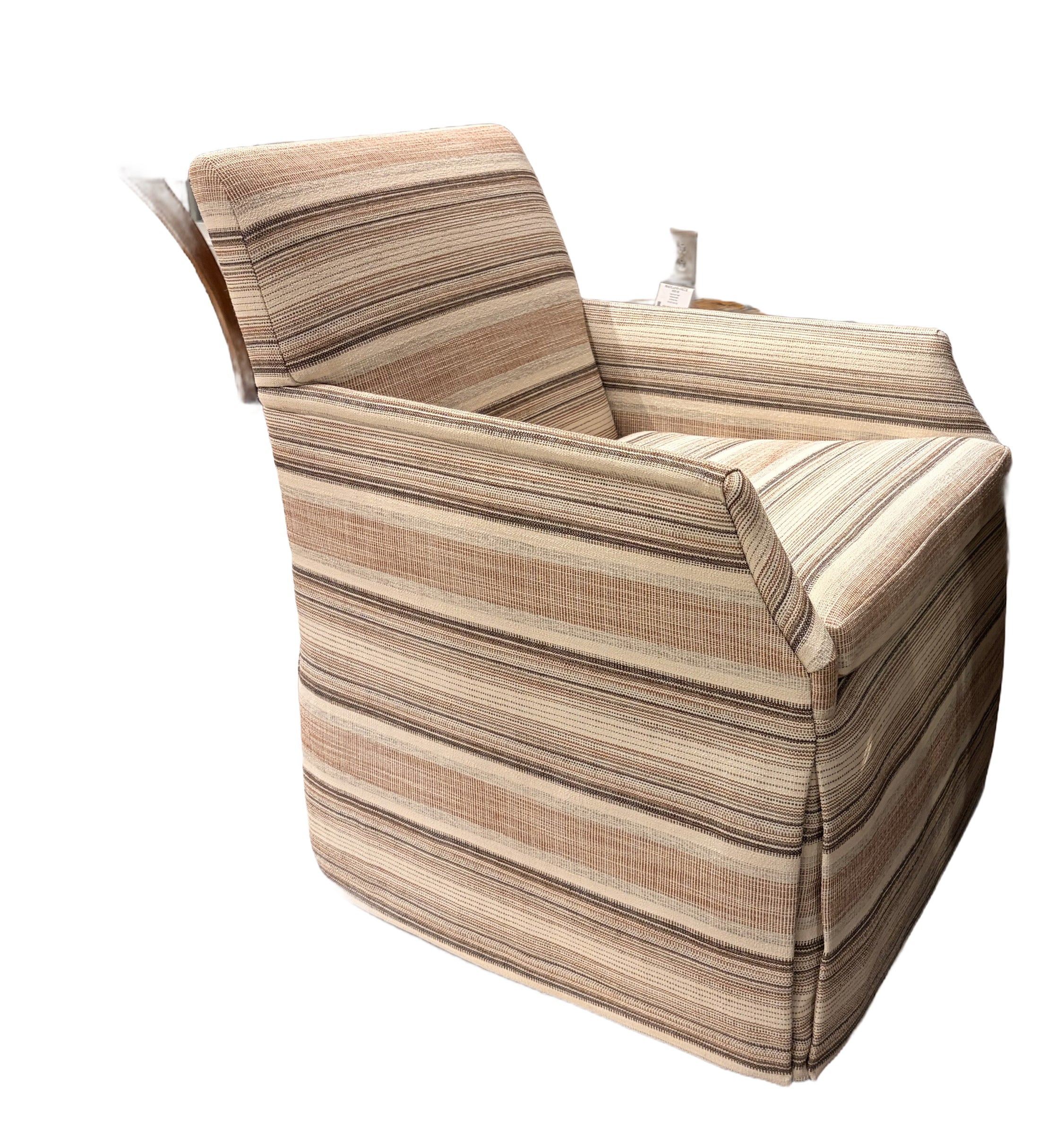 Alicia Chair w/Casters in Redlands Clay