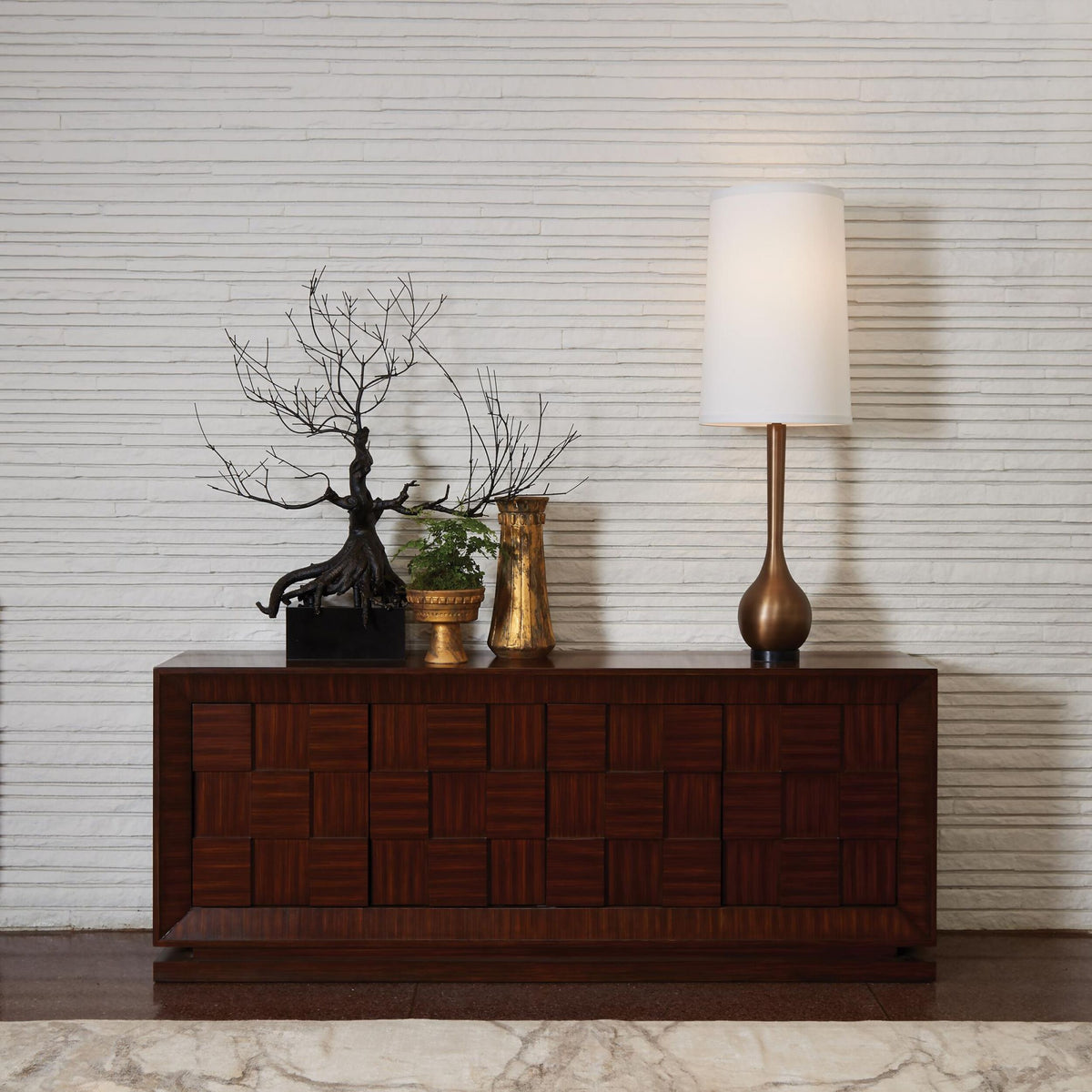 Lloyd Bulb Table Lamp-Brushed Brass