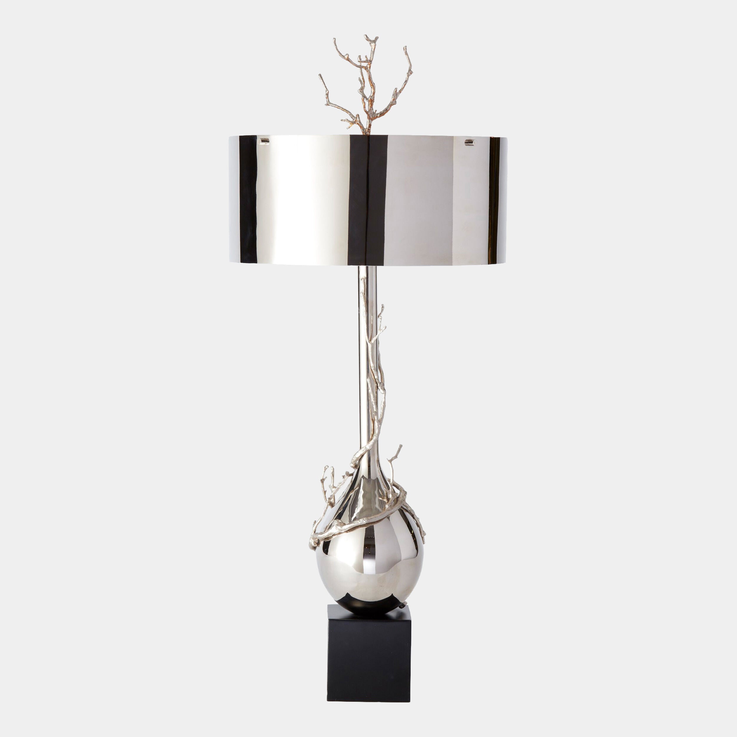 Twig Bulb Lamp-Nickel