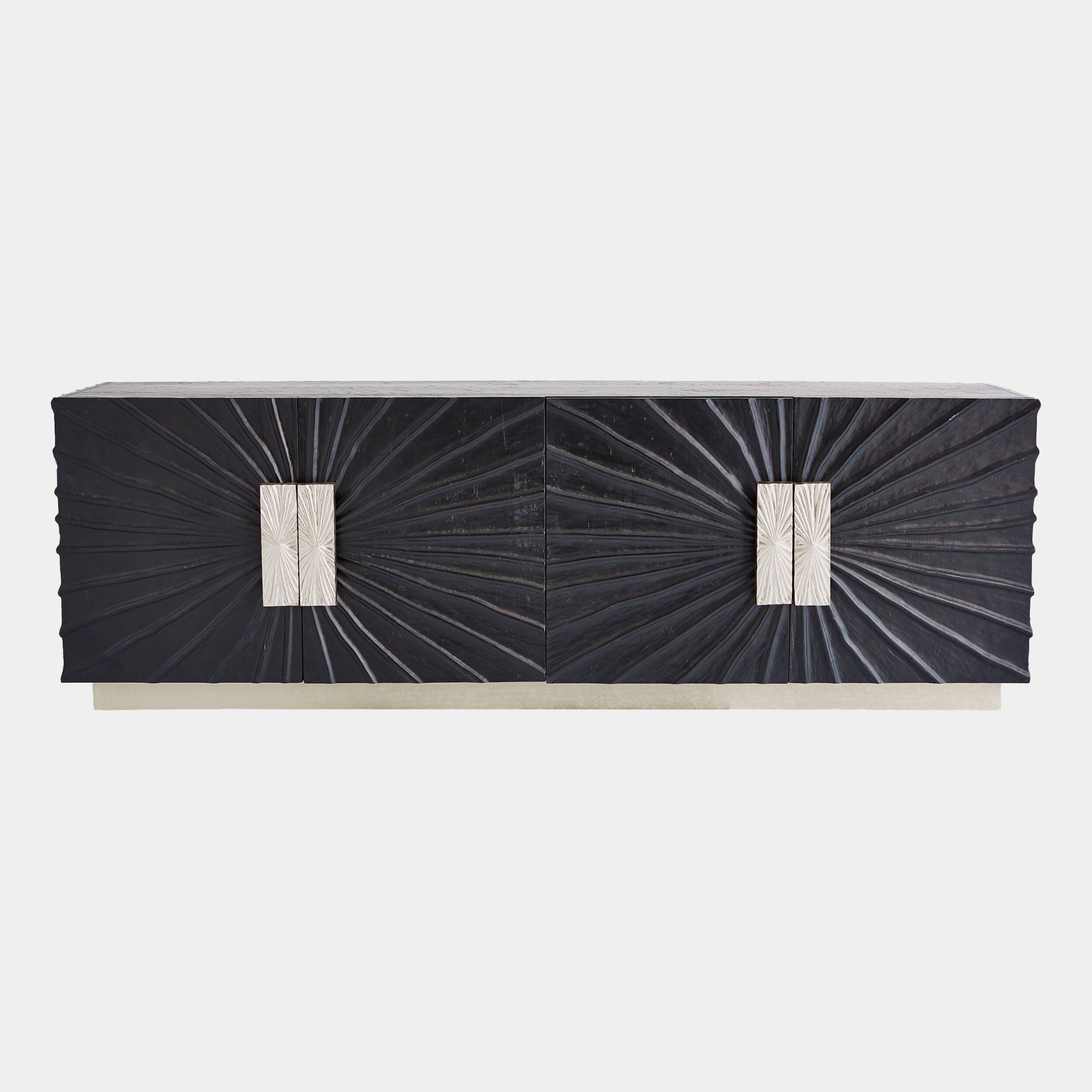 Pleated Media Cabinet