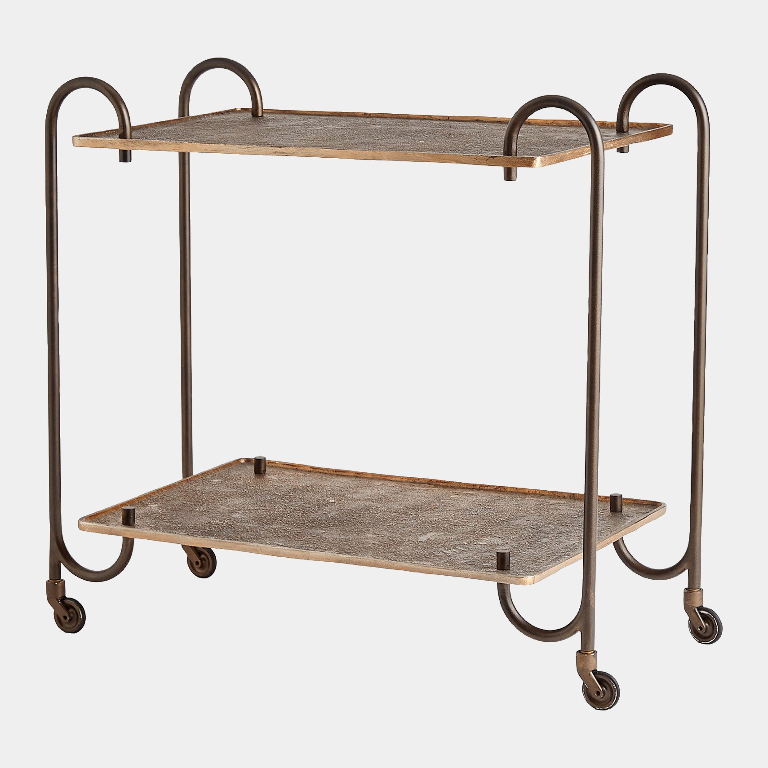Blade Bar Cart-Bronze