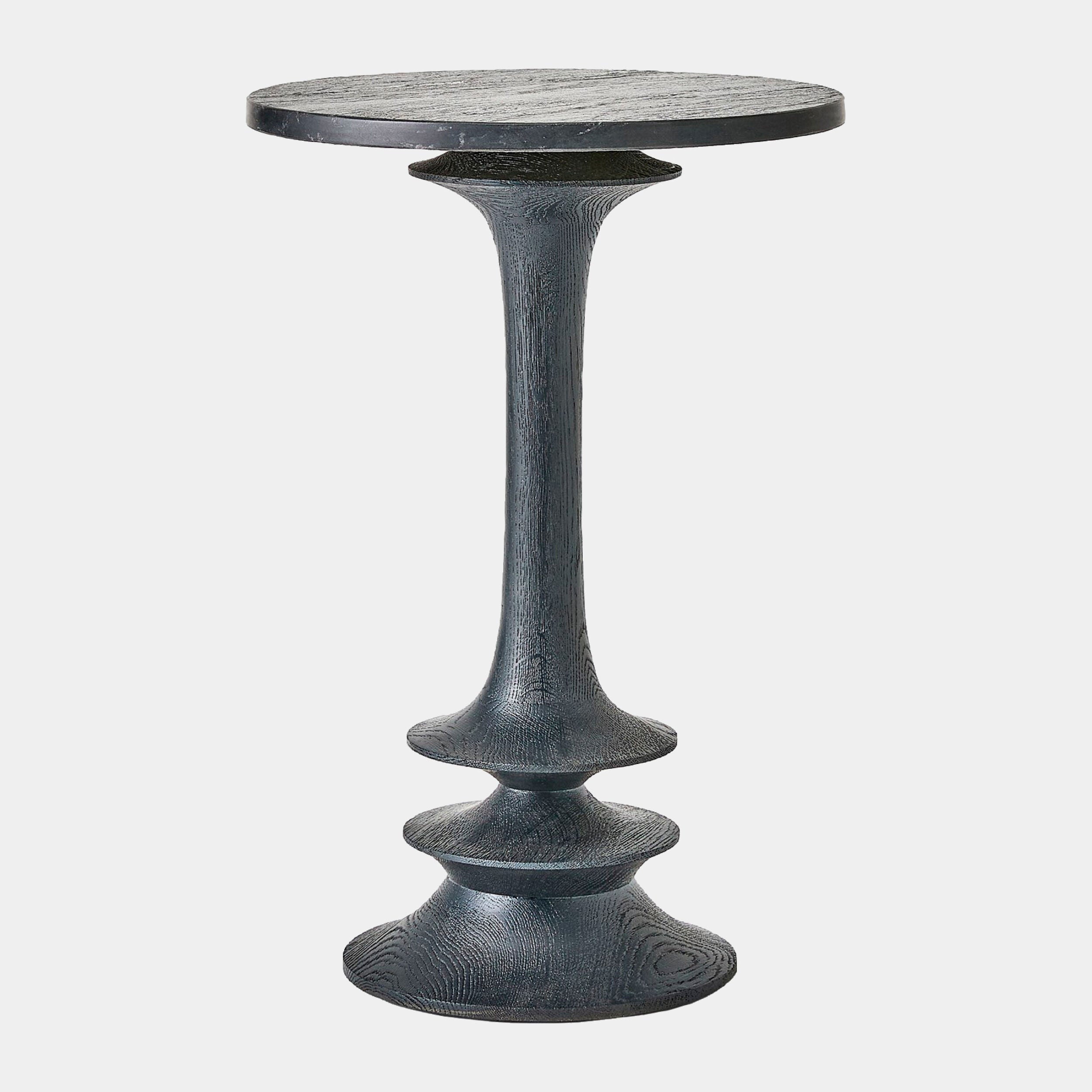 Oasis Side Table-Black-Med