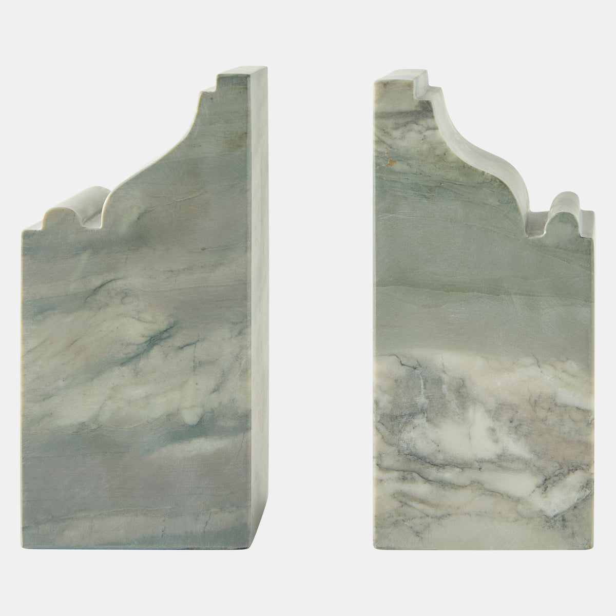 Arch Bookends-Green