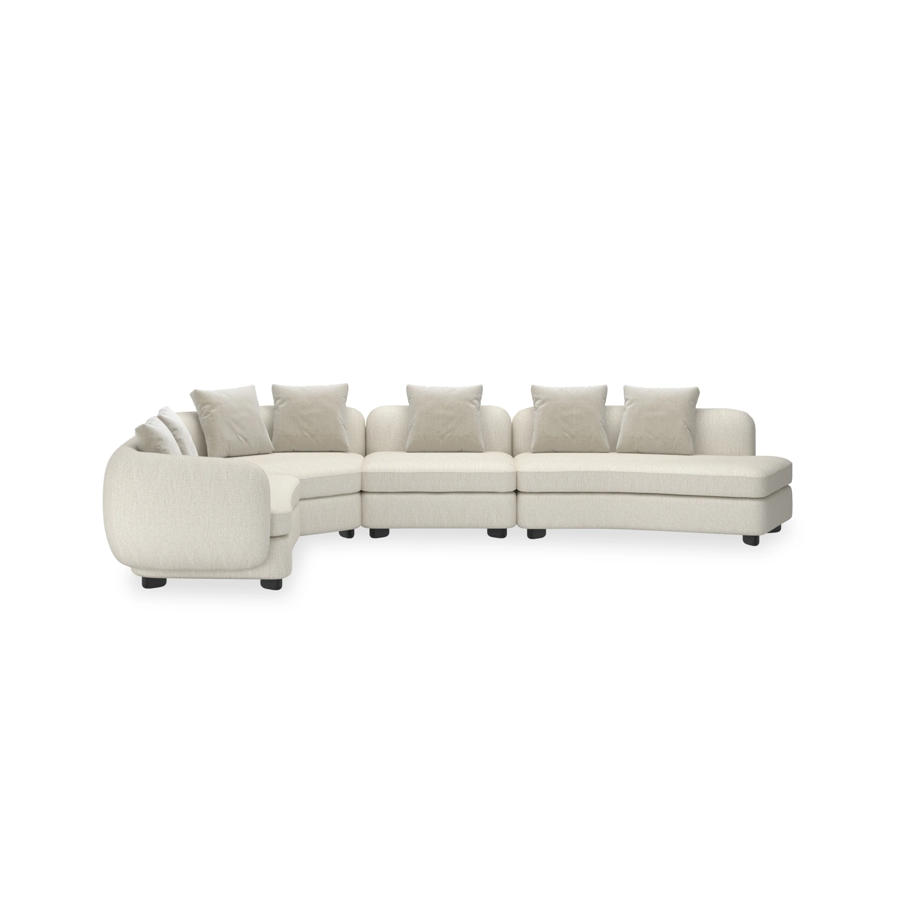 Lumi 4Pc Sectional