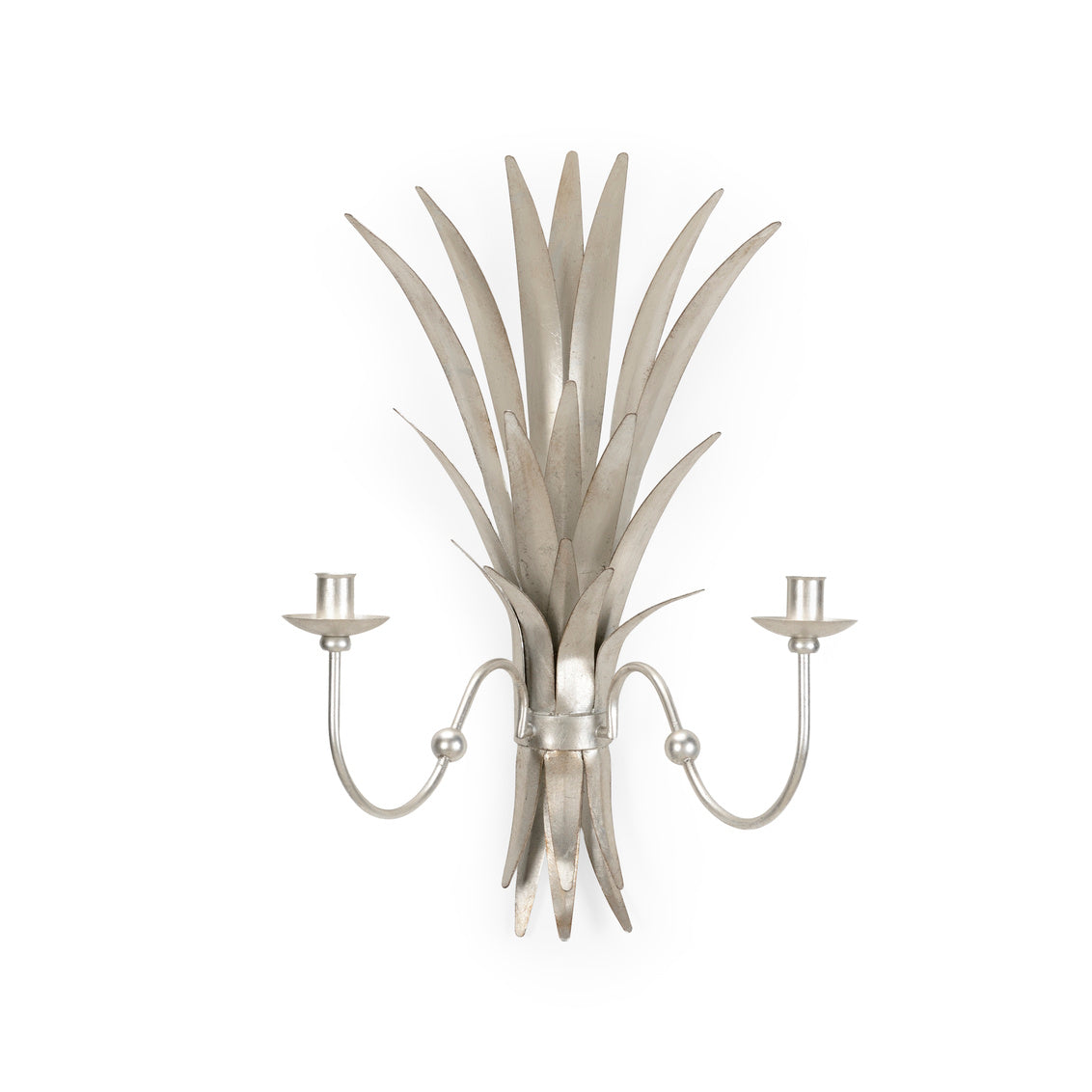 Wheat Sconce - Silver